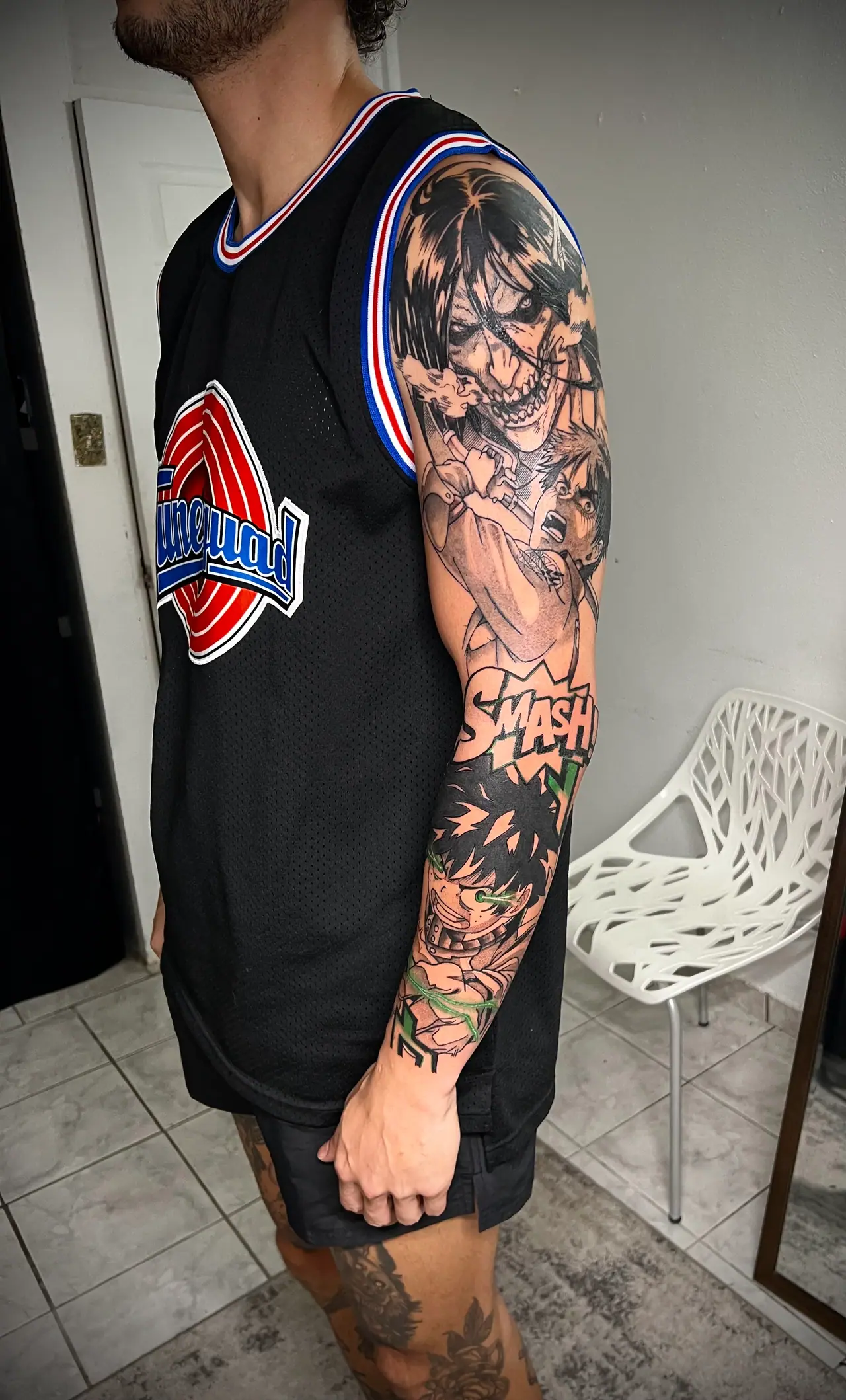 Anime tattoo by Cuba