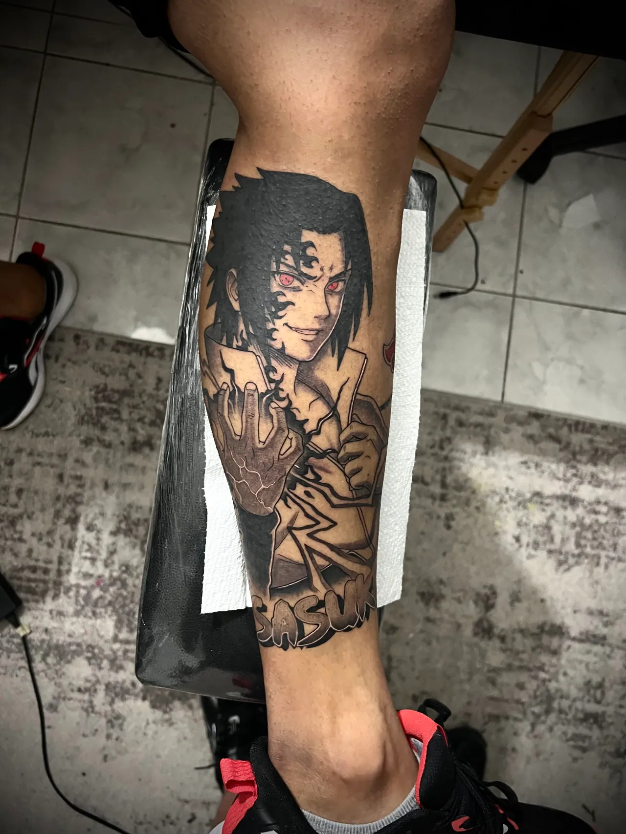 Anime tattoo by Cuba
