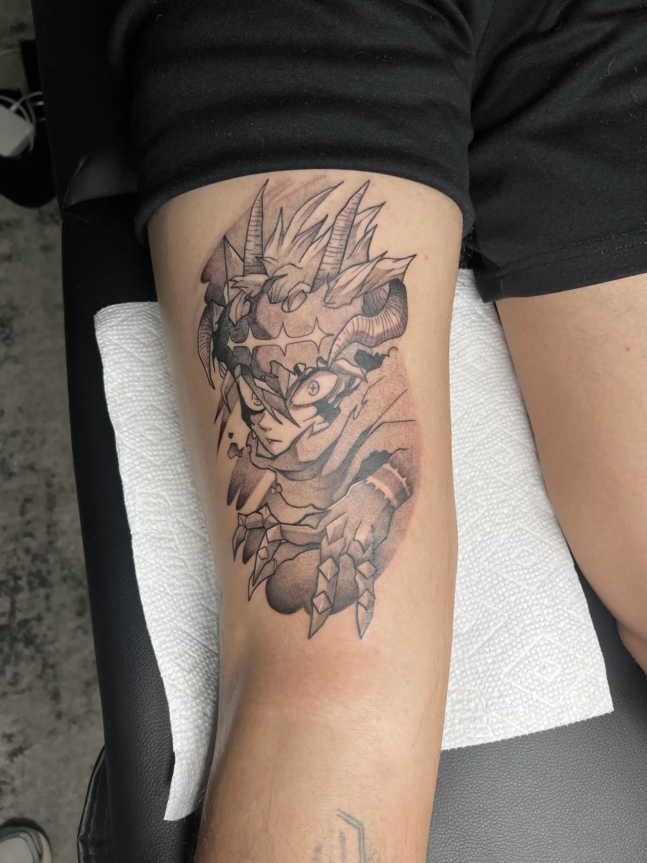 Anime tattoo by Cuba