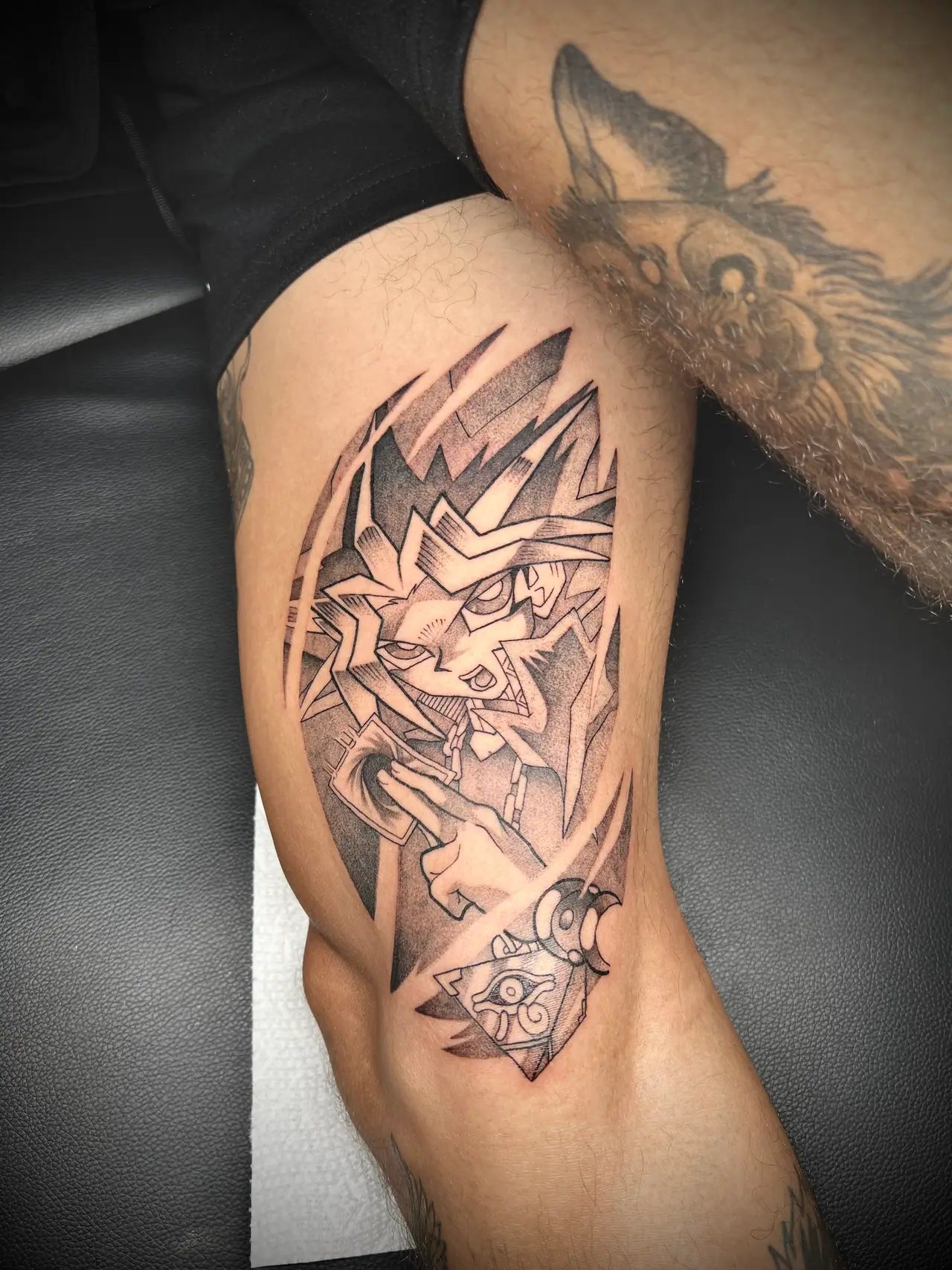 Anime tattoo by Cuba