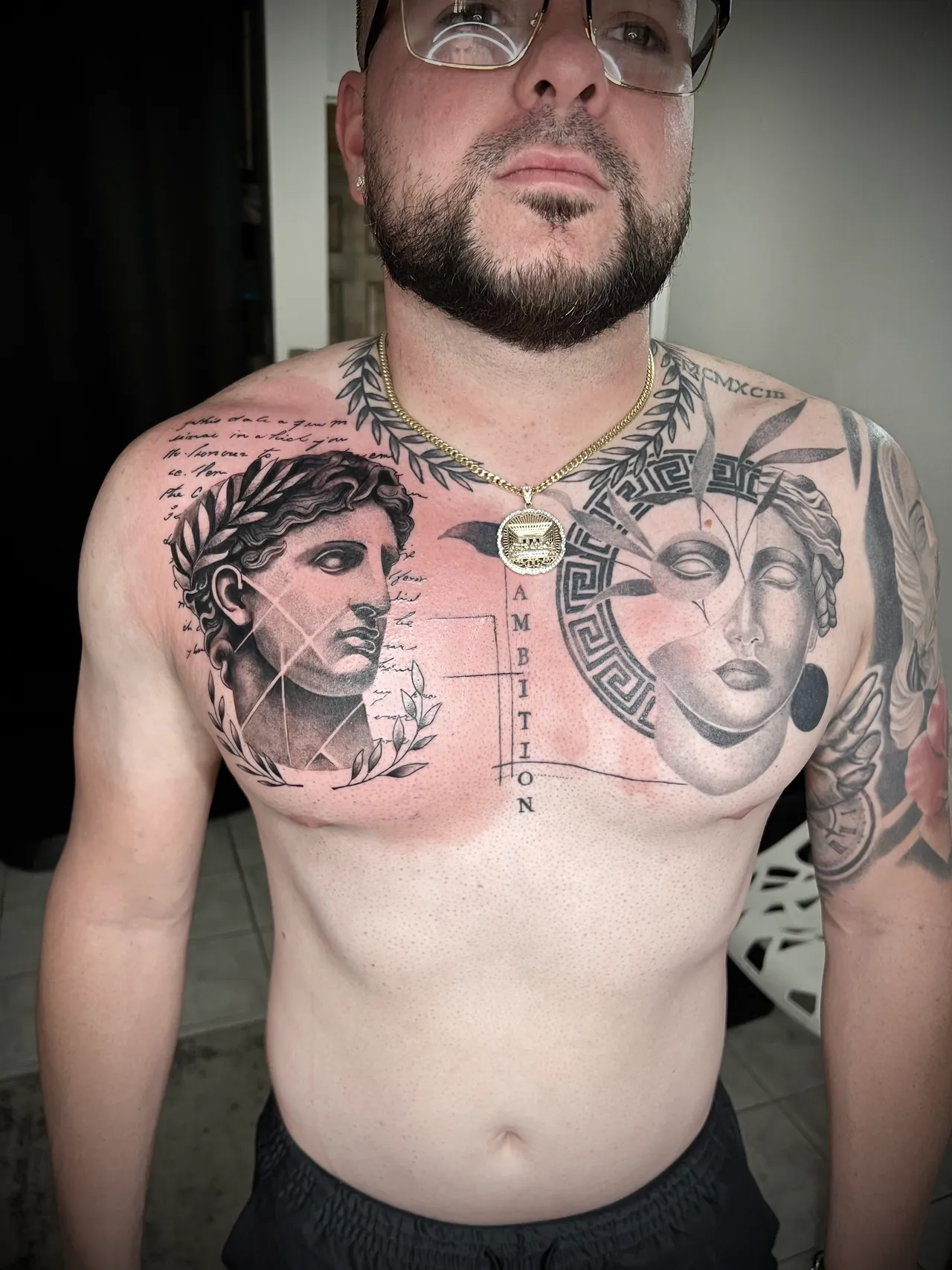 Black & Grey Realism tattoo by Cuba