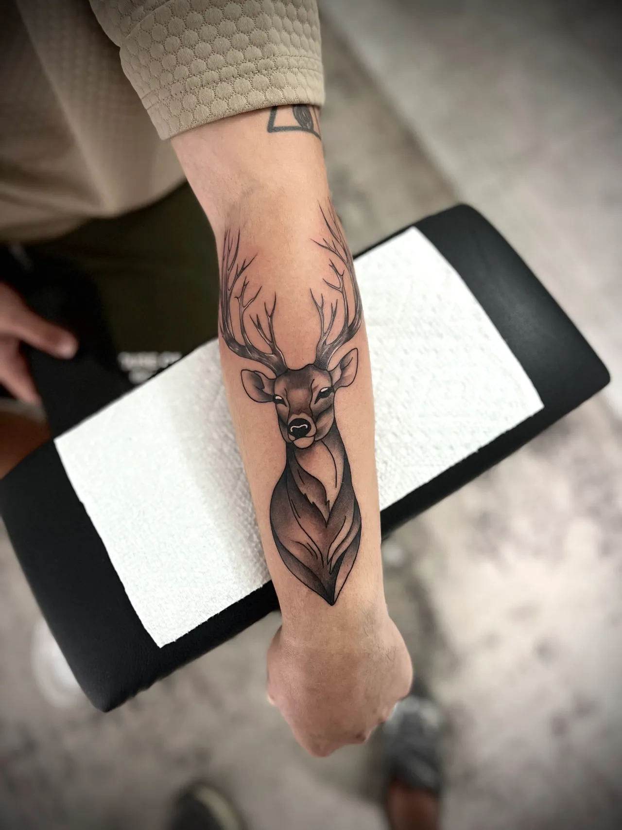 Black & Grey Realism tattoo by Cuba