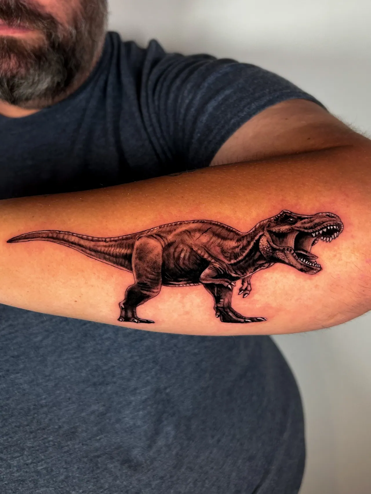 Black & Grey Realism tattoo by Cydney