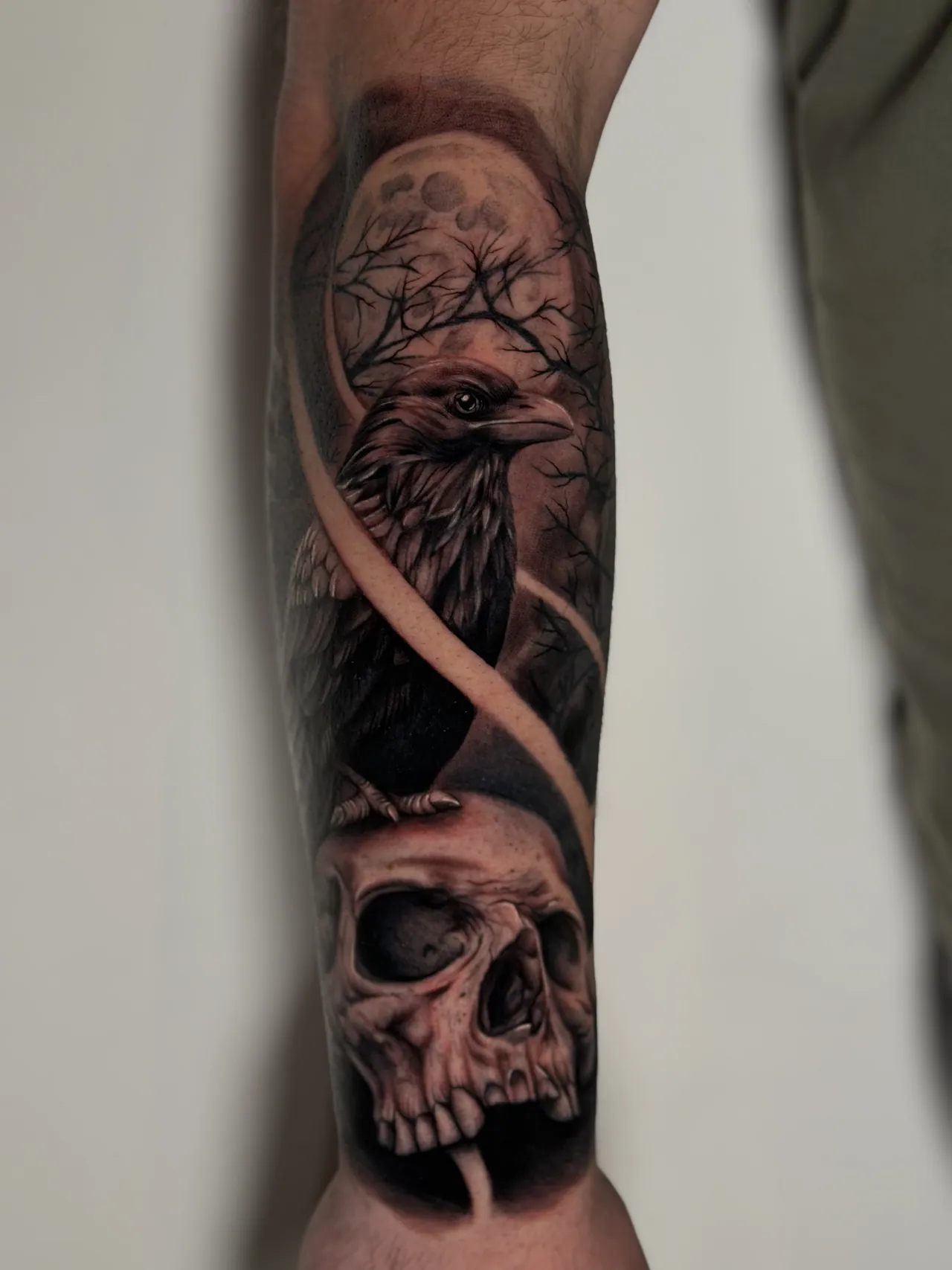 Black & Grey Realism tattoo by Cydney