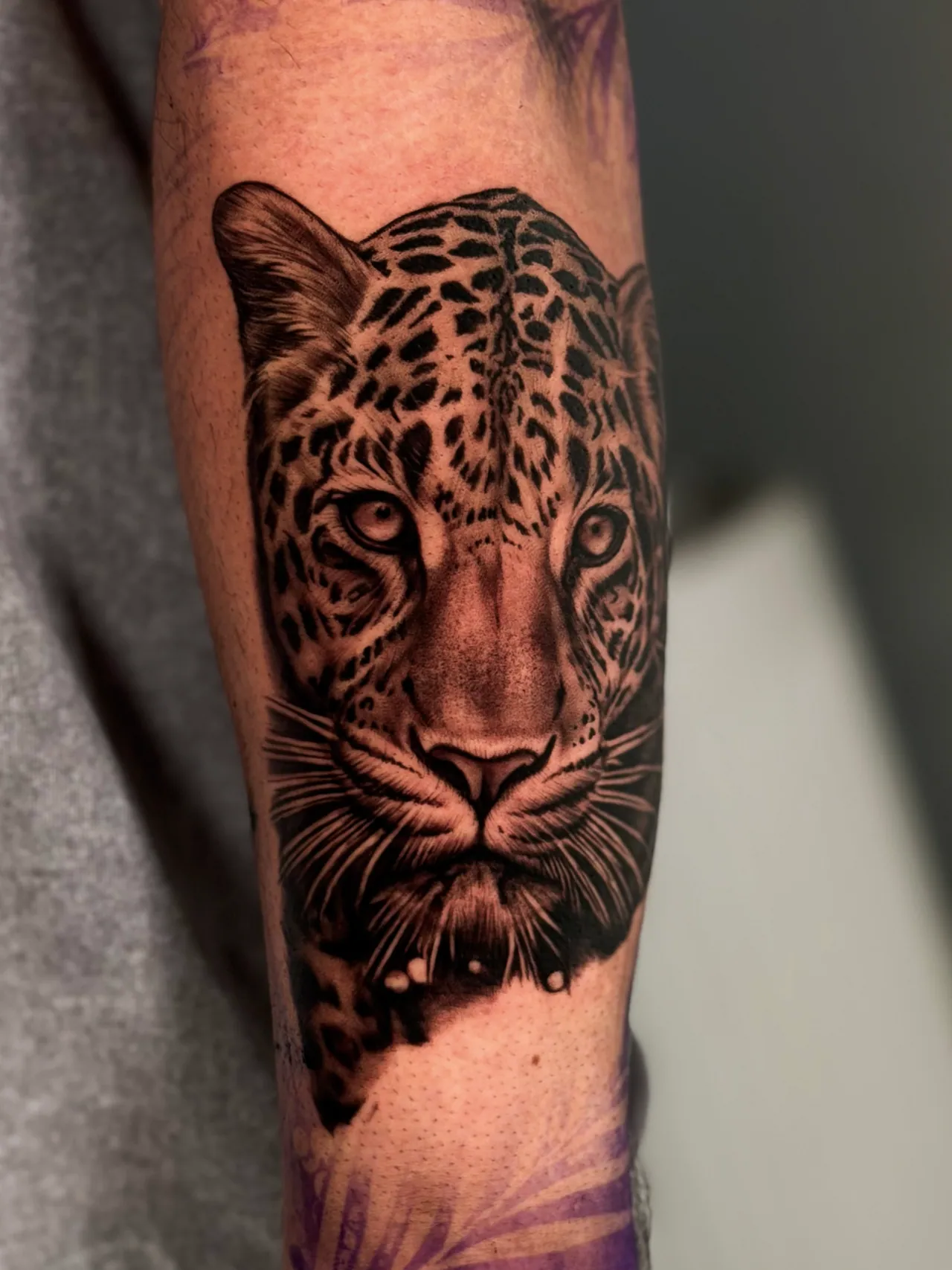 Black & Grey Realism tattoo by Cydney
