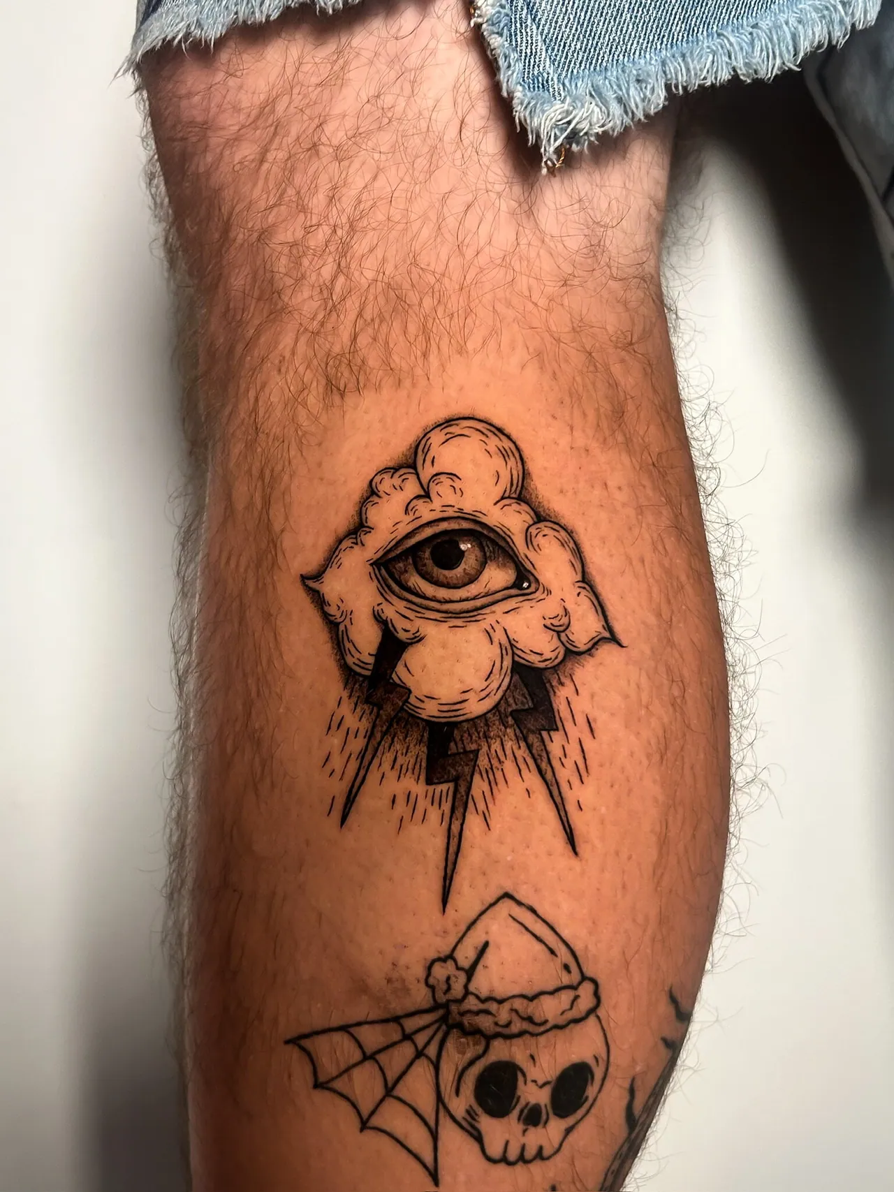 Illustrative tattoo by Cydney