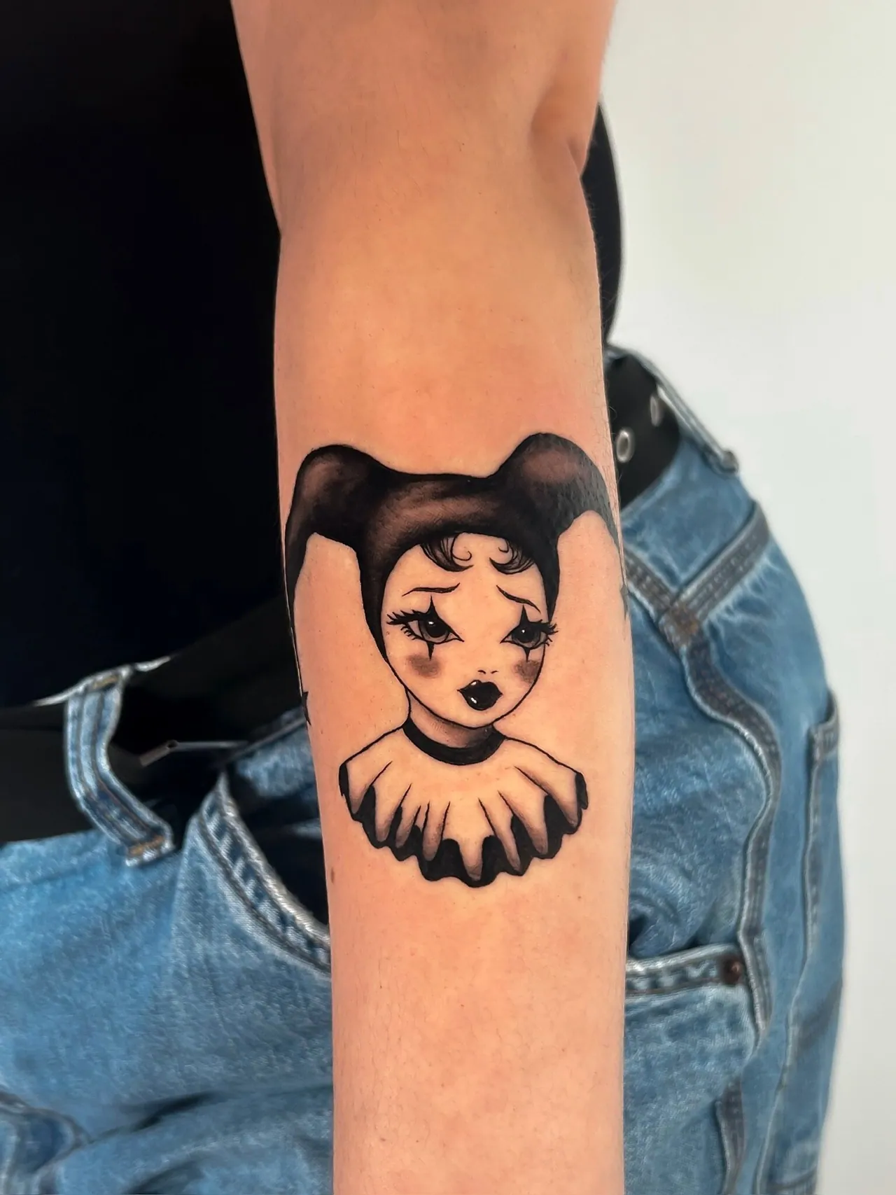 Illustrative tattoo by Cydney