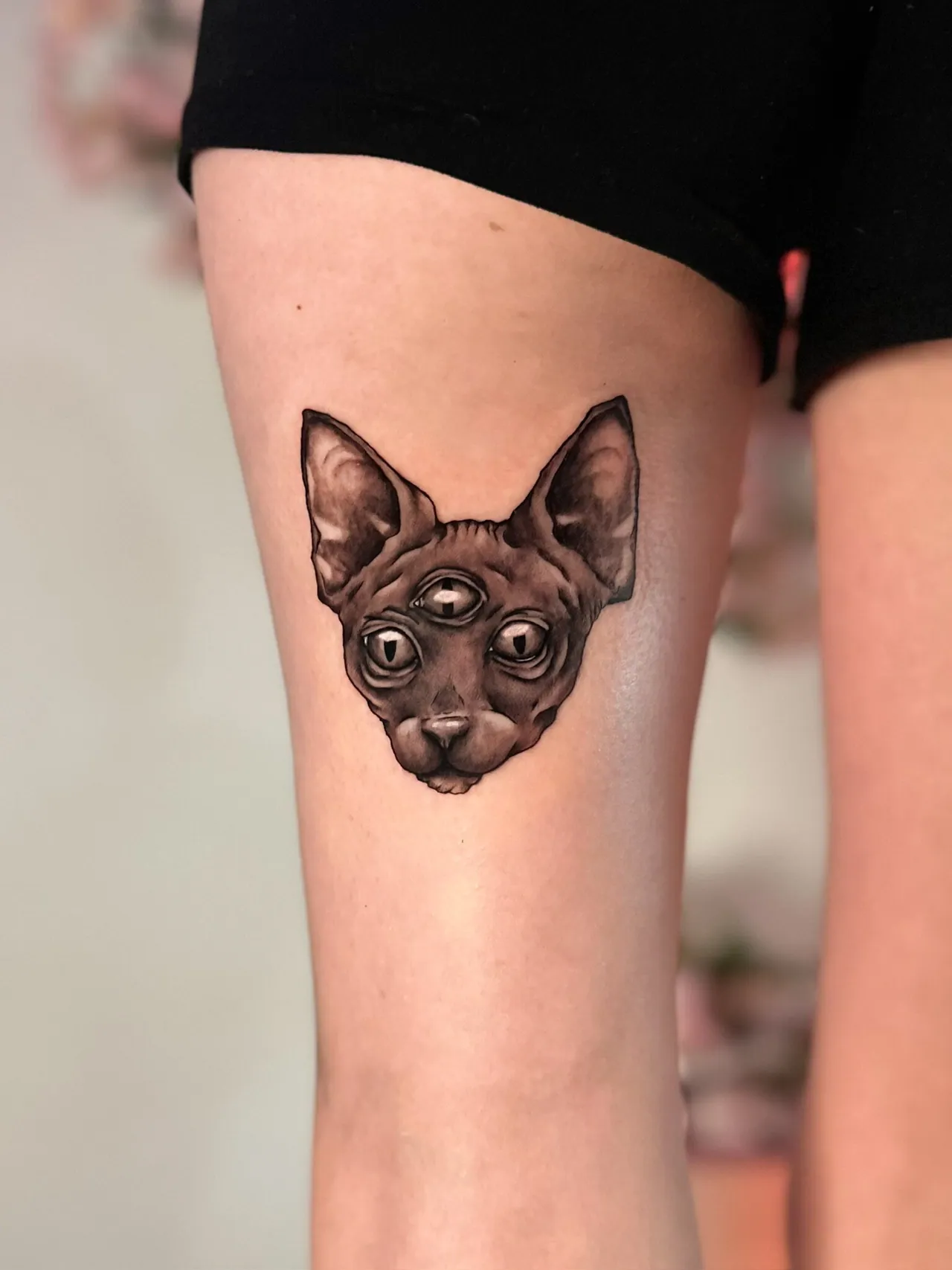 Illustrative tattoo by Cydney