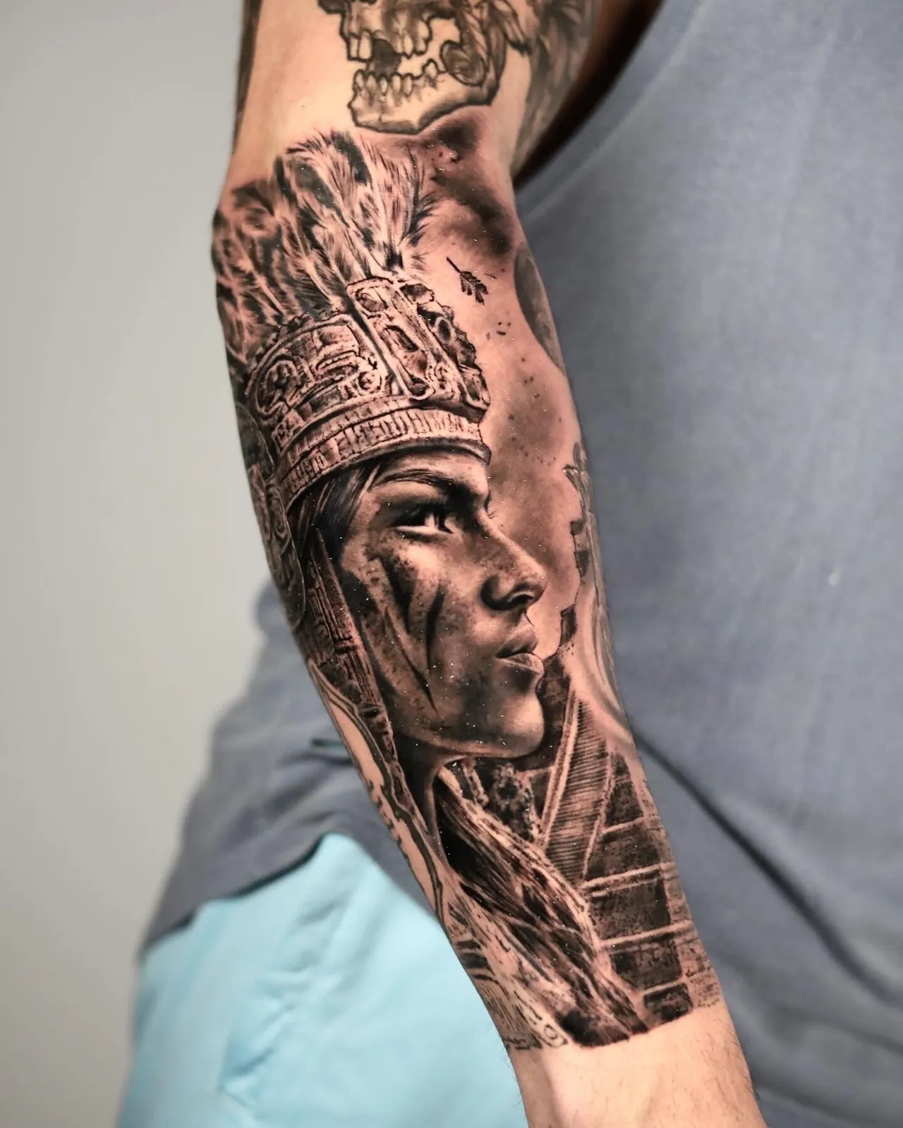 Black & Grey Realism tattoo by Danillo
