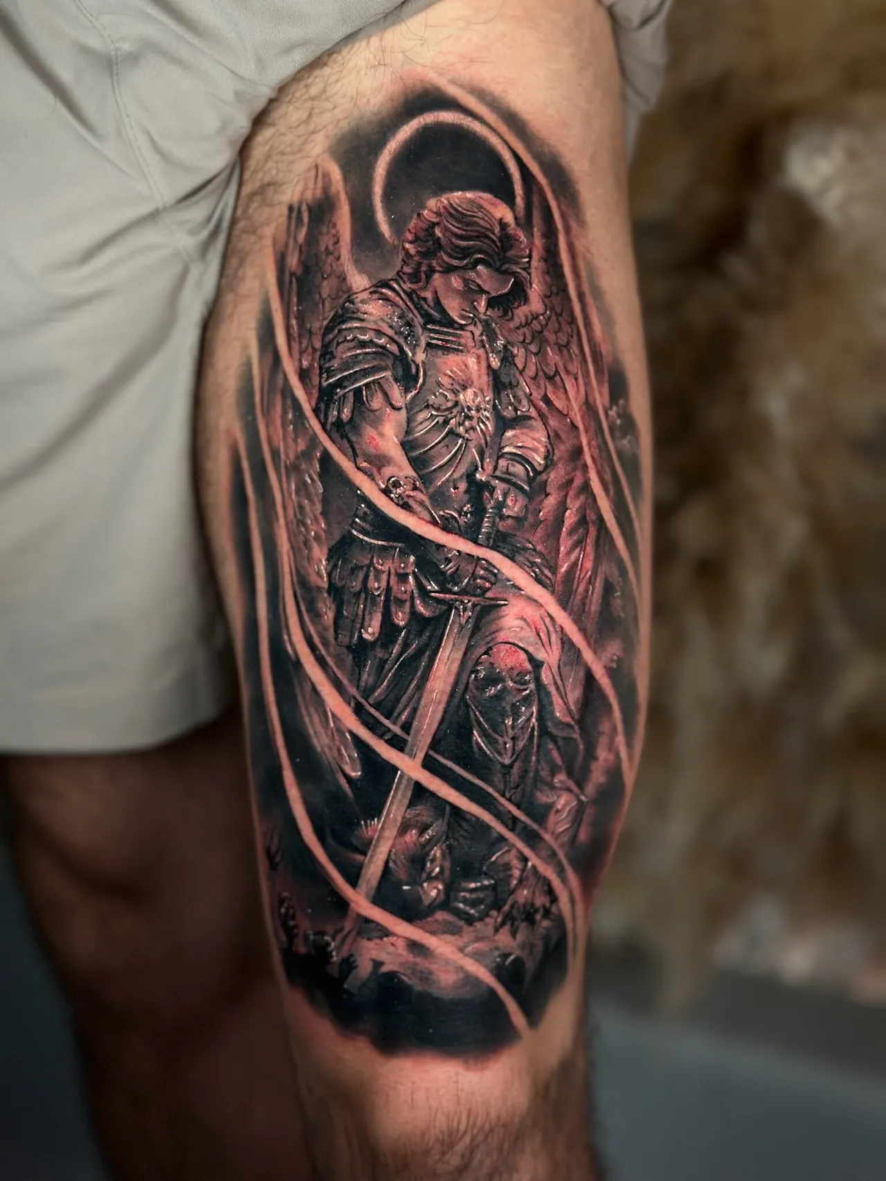 Black & Grey Realism tattoo by Danillo