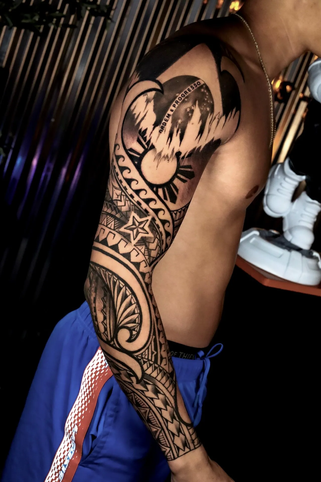 Black & Grey Realism tattoo by Danillo