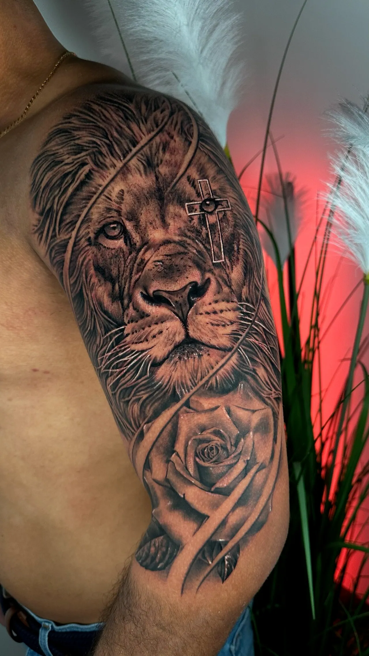 Black & Grey Realism tattoo by Danillo