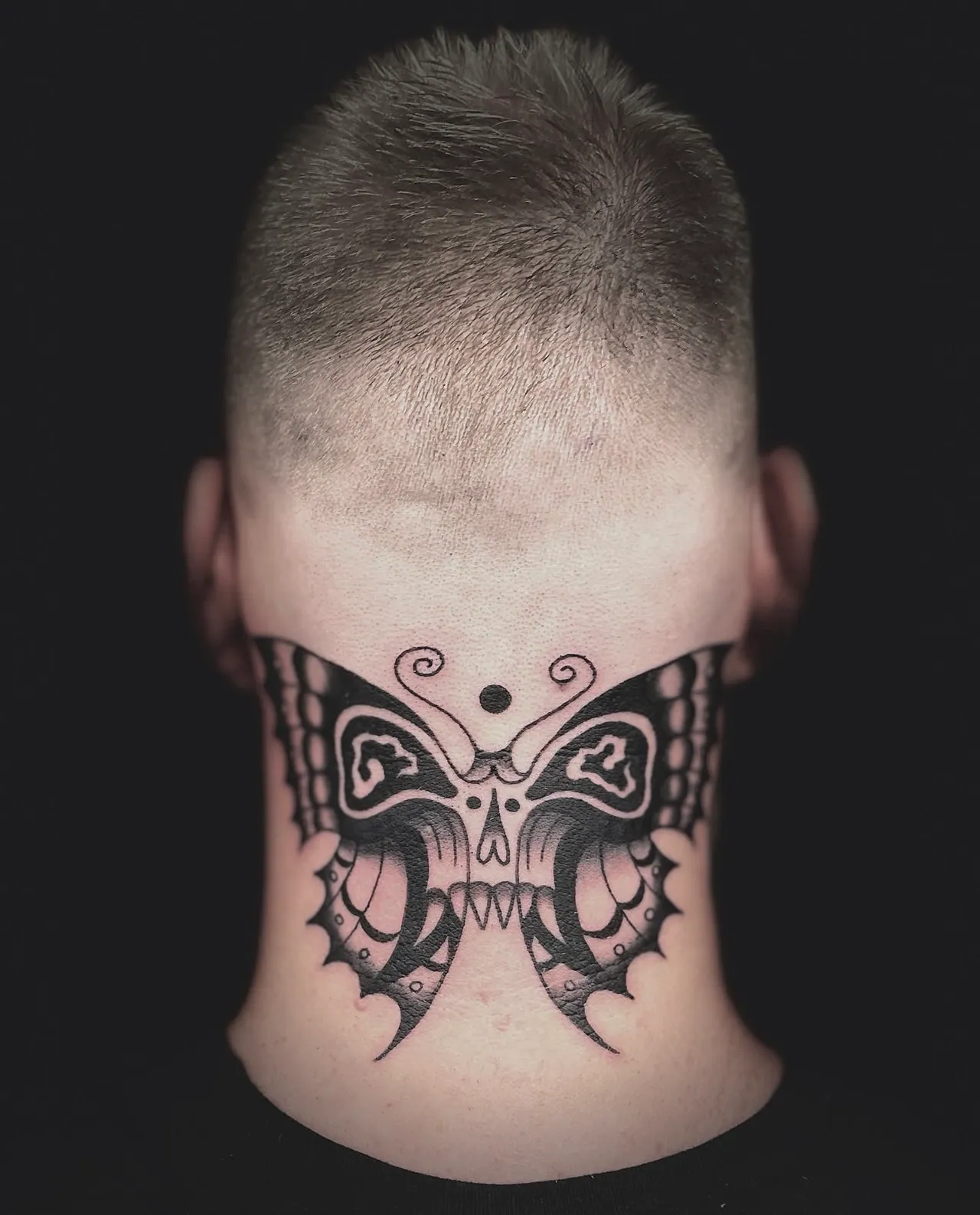 Blackwork tattoo by Daren
