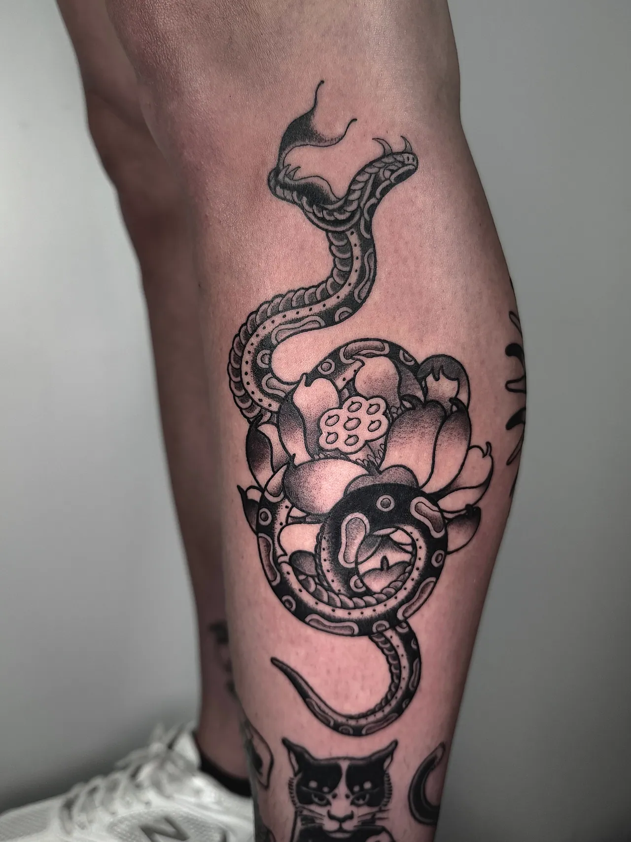 Blackwork tattoo by Daren
