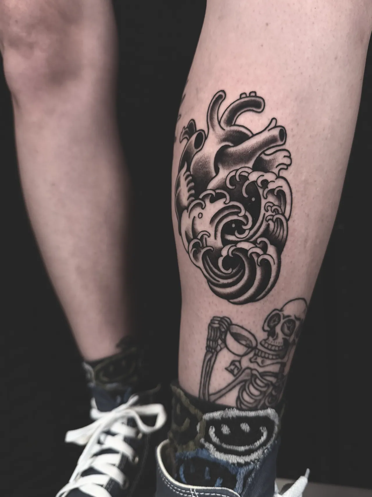 Blackwork tattoo by Daren
