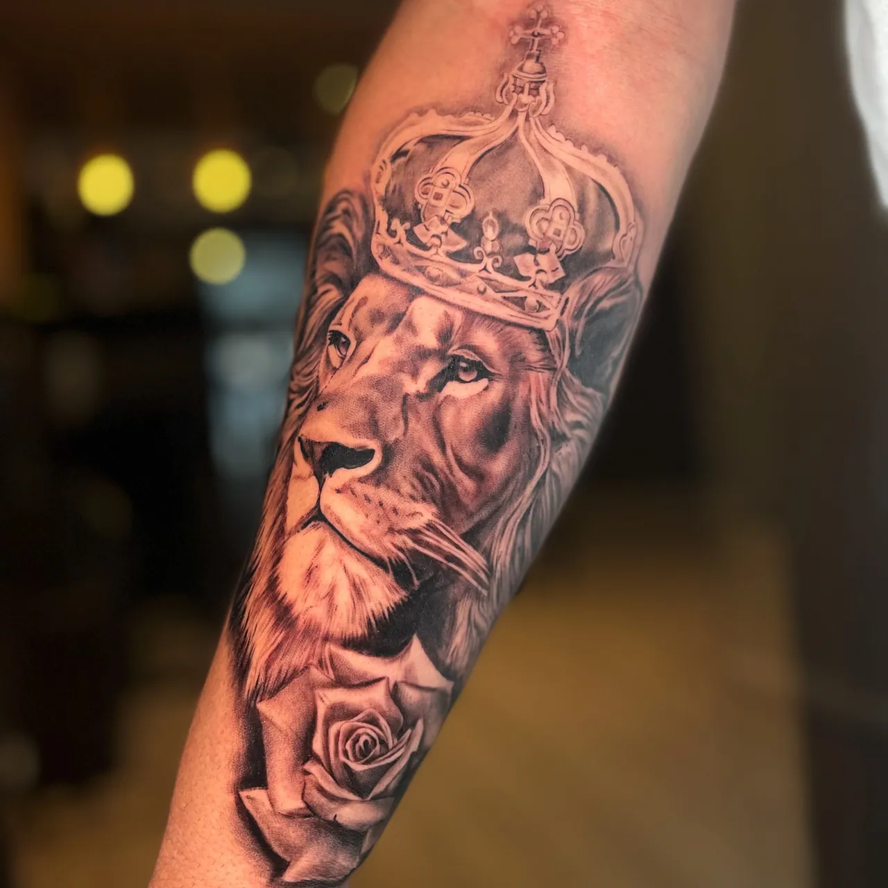 Black & Grey Realism tattoo by Gibs