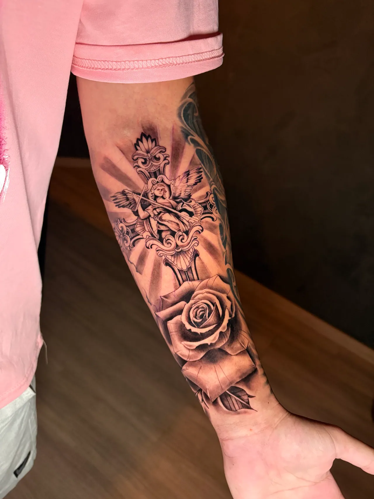 Black & Grey Realism tattoo by Gibs