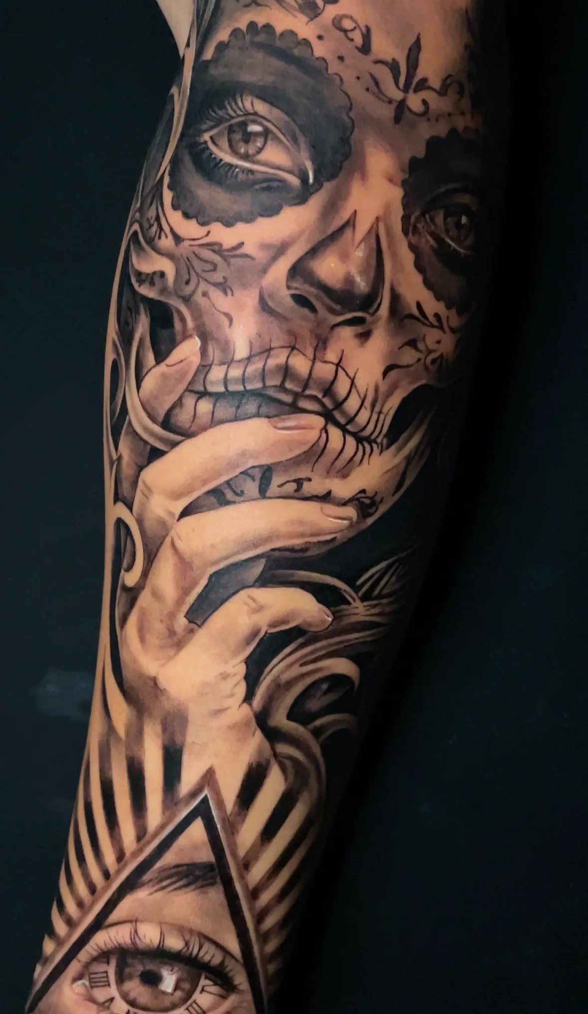 Black & Grey Realism tattoo by Gibs