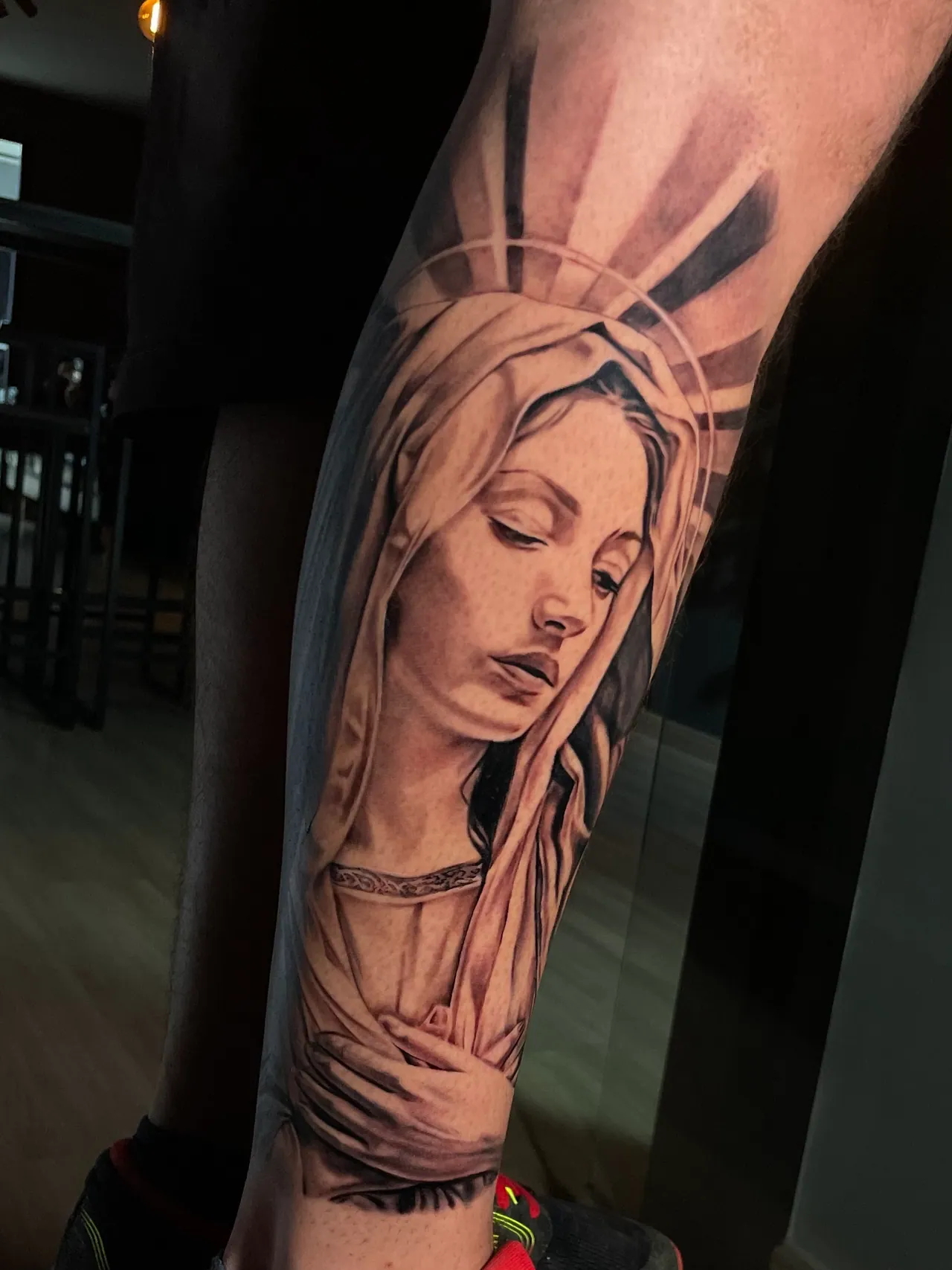Black & Grey Realism tattoo by Gibs