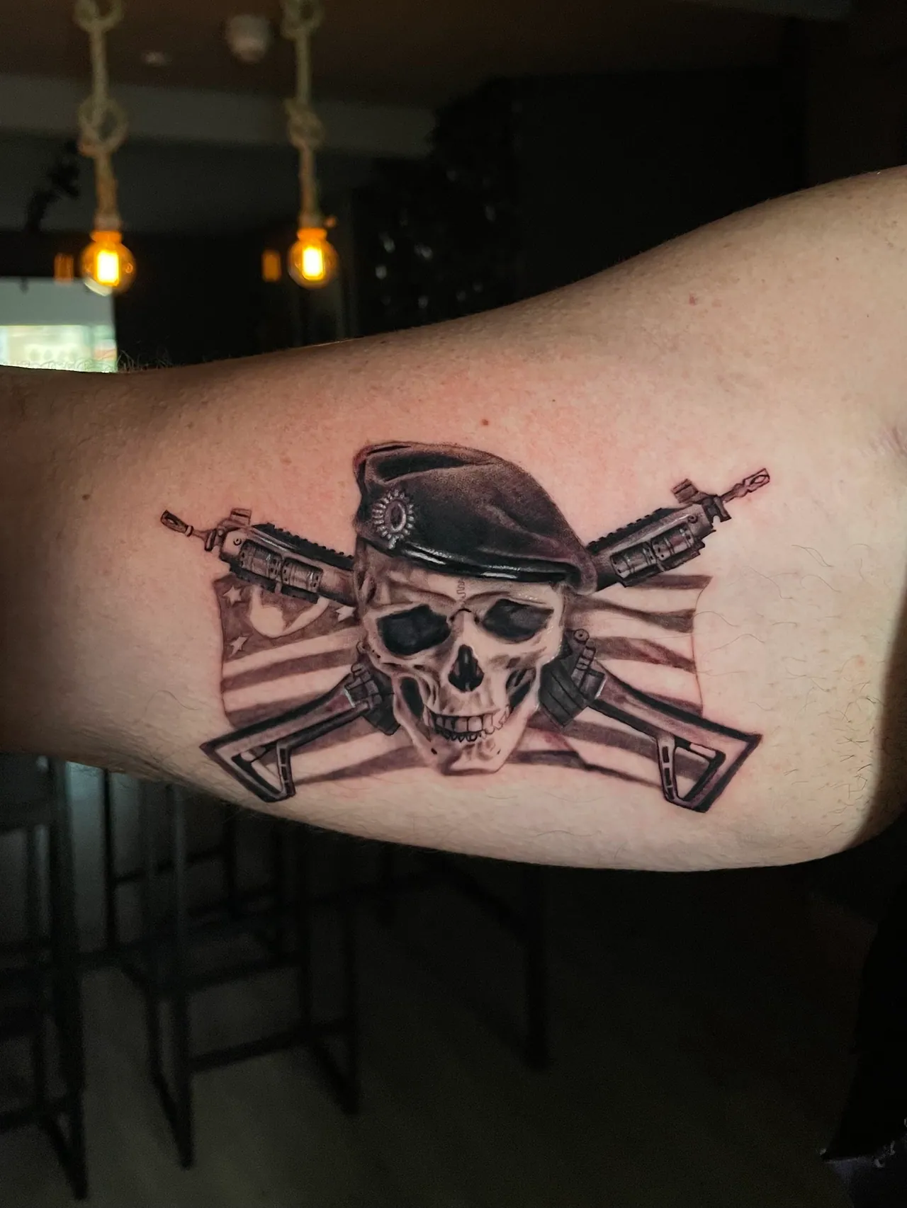 Black & Grey Realism tattoo by Gibs