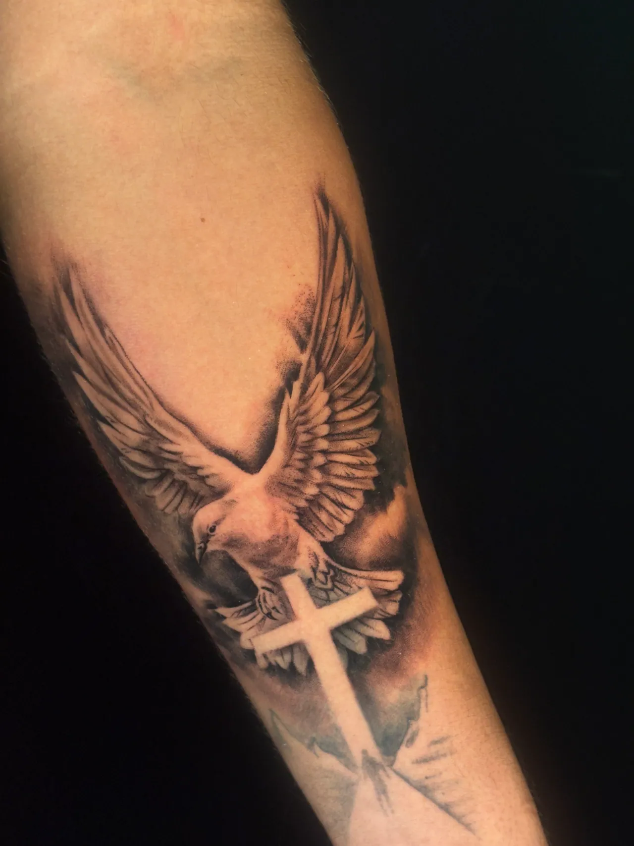 Black & Grey Realism tattoo by Gibs