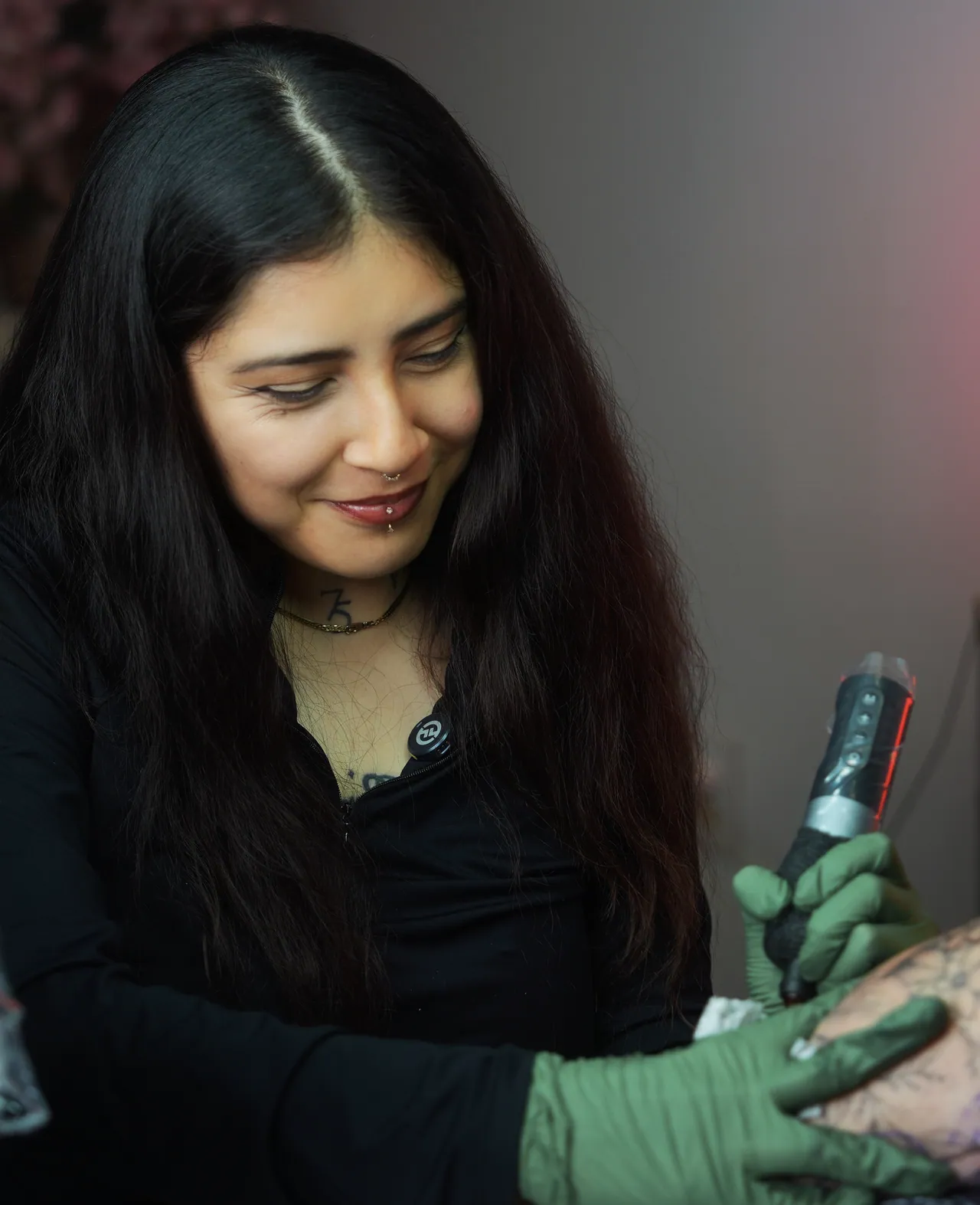 Jess tattooing