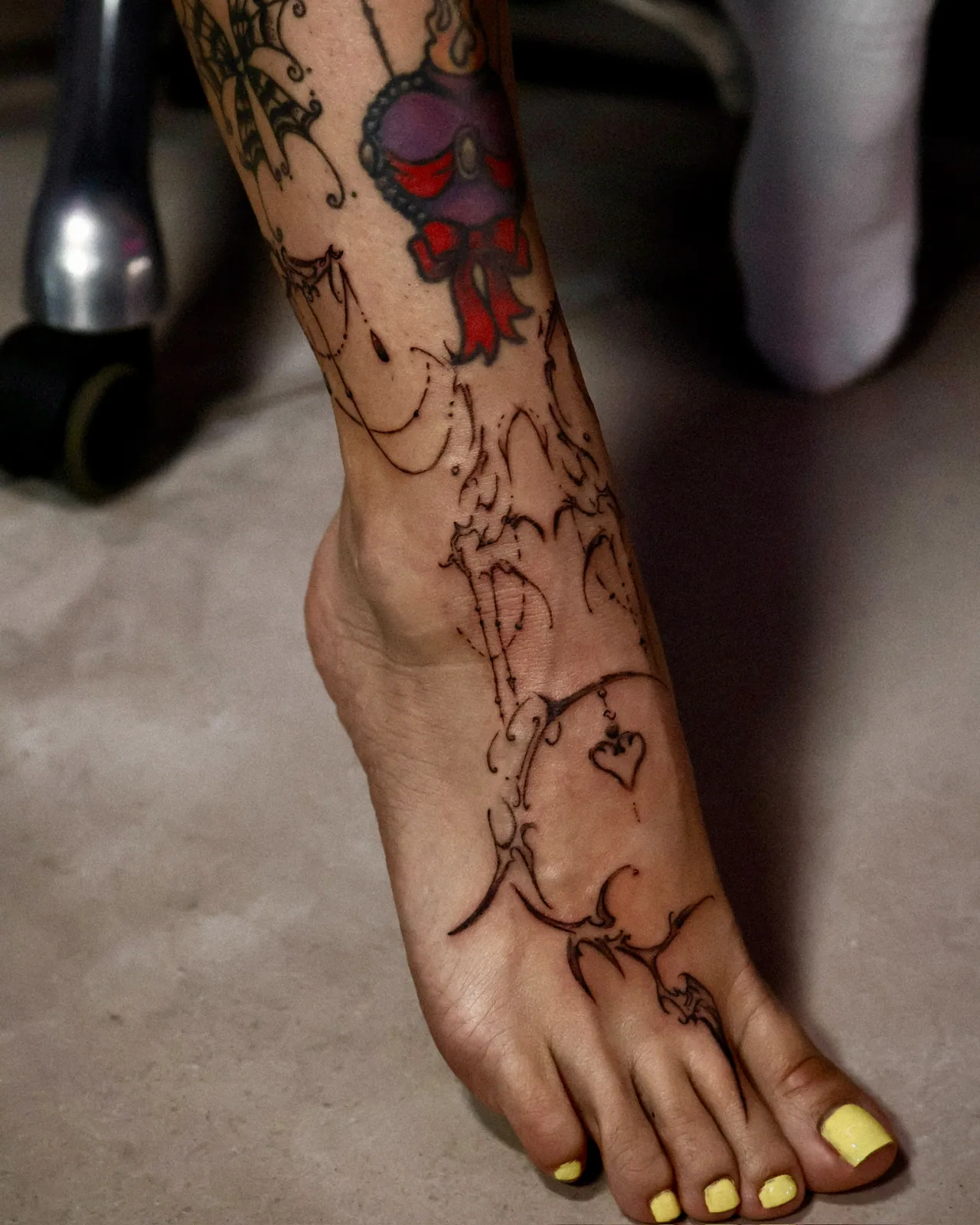Fine Line tattoo by Jess