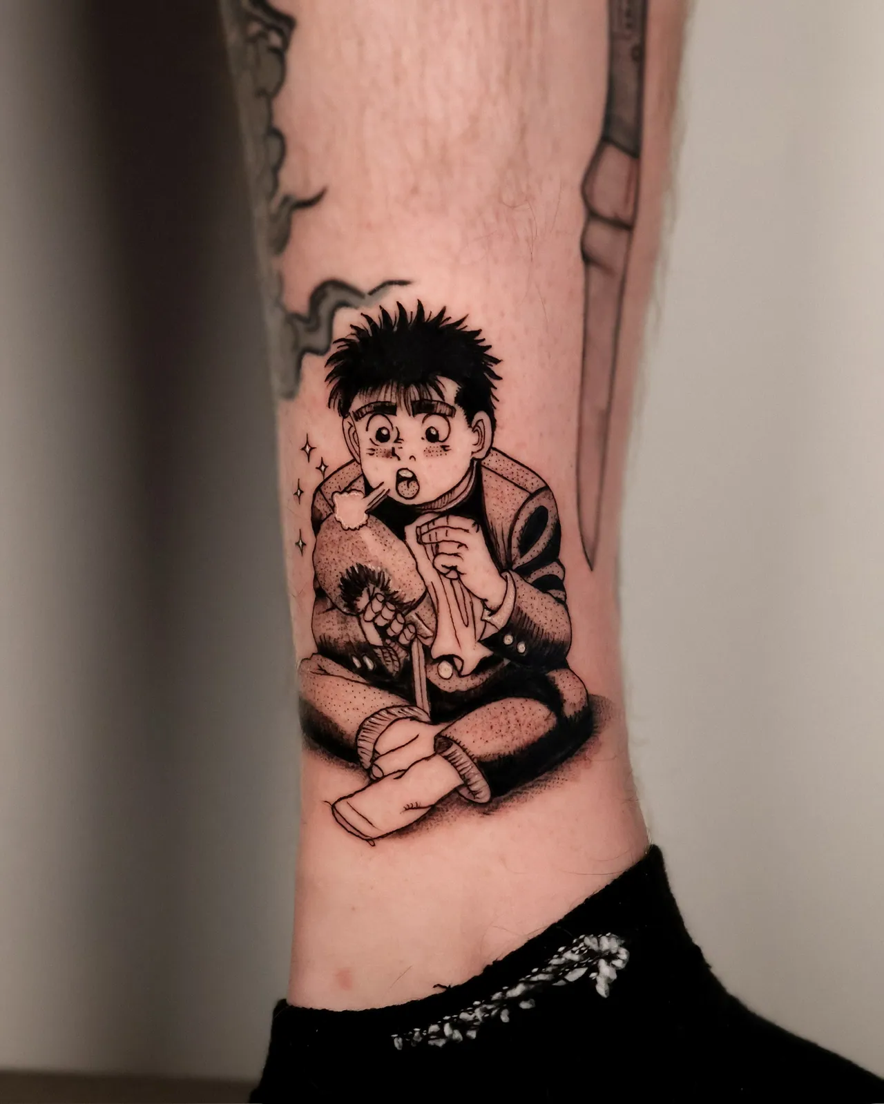 Anime tattoo by Jess