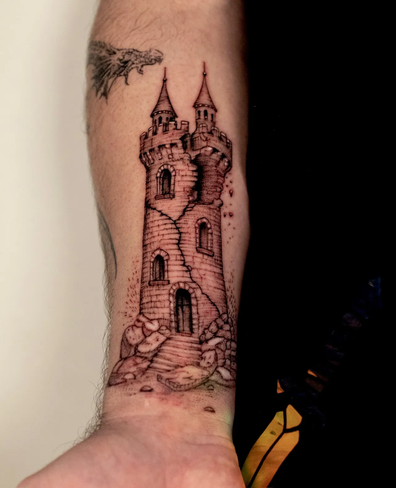 Black & Grey Realism tattoo by Jess