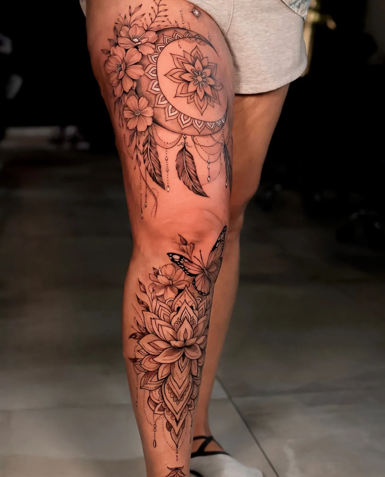 Ornamental tattoo by Jess