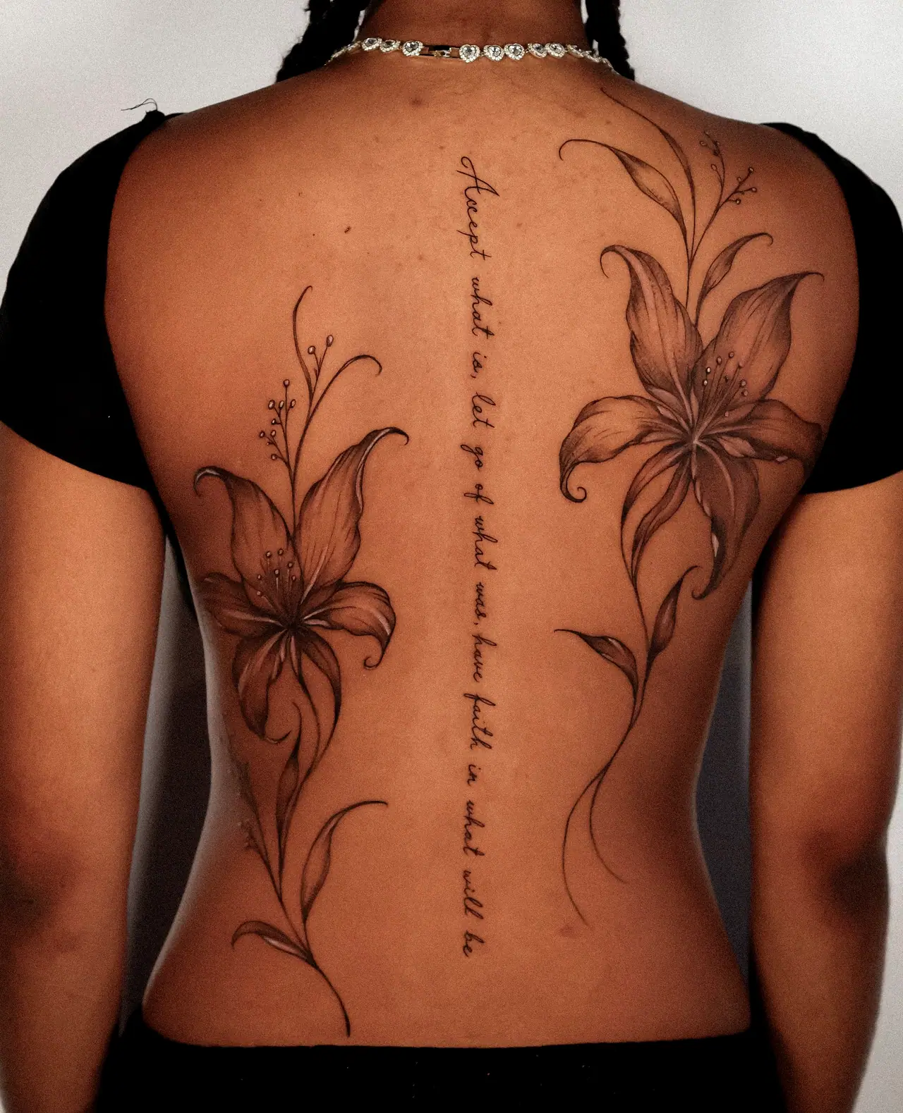 Floral tattoo by Jess