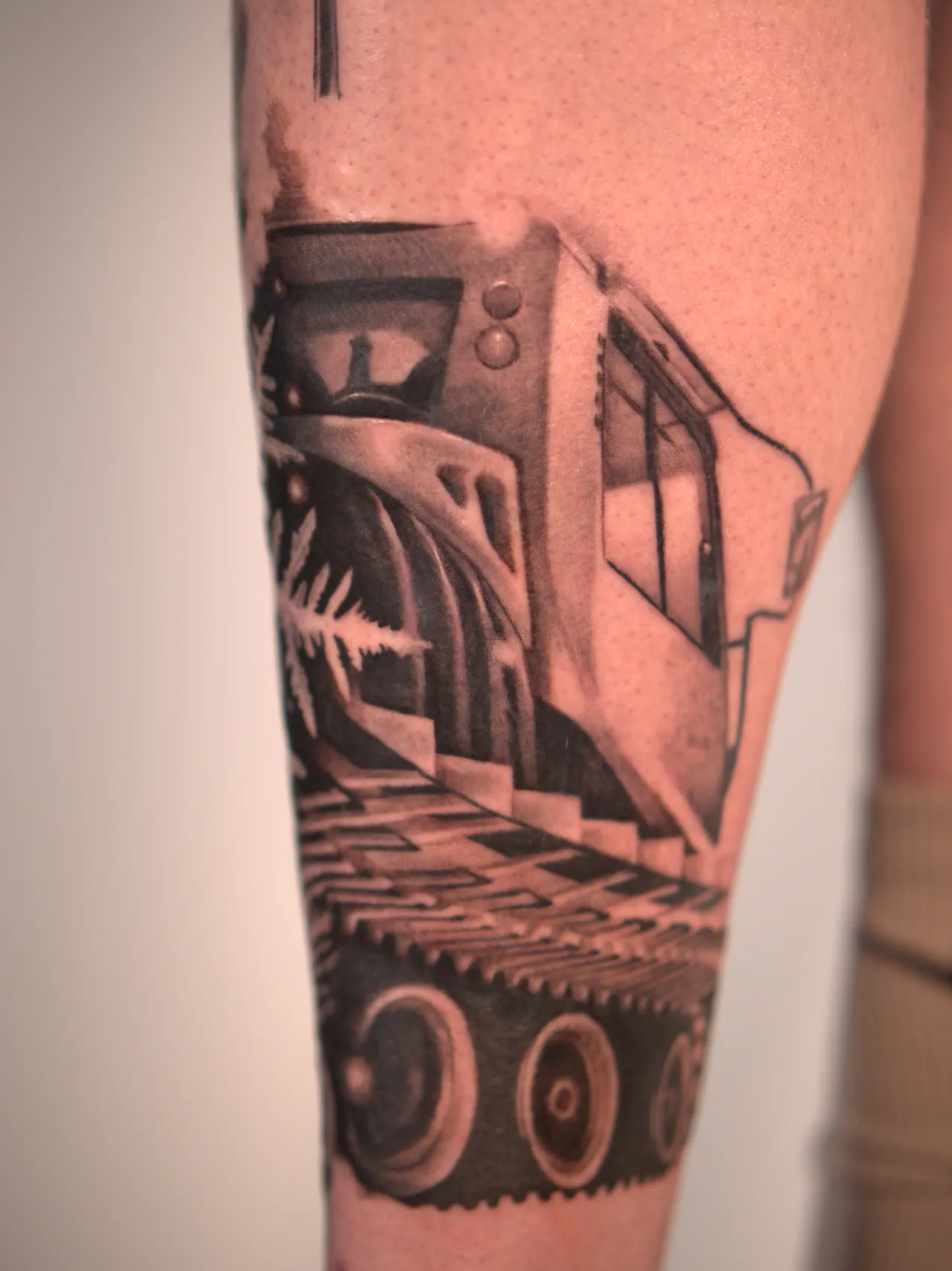 Black & Grey Realism tattoo by Pierre