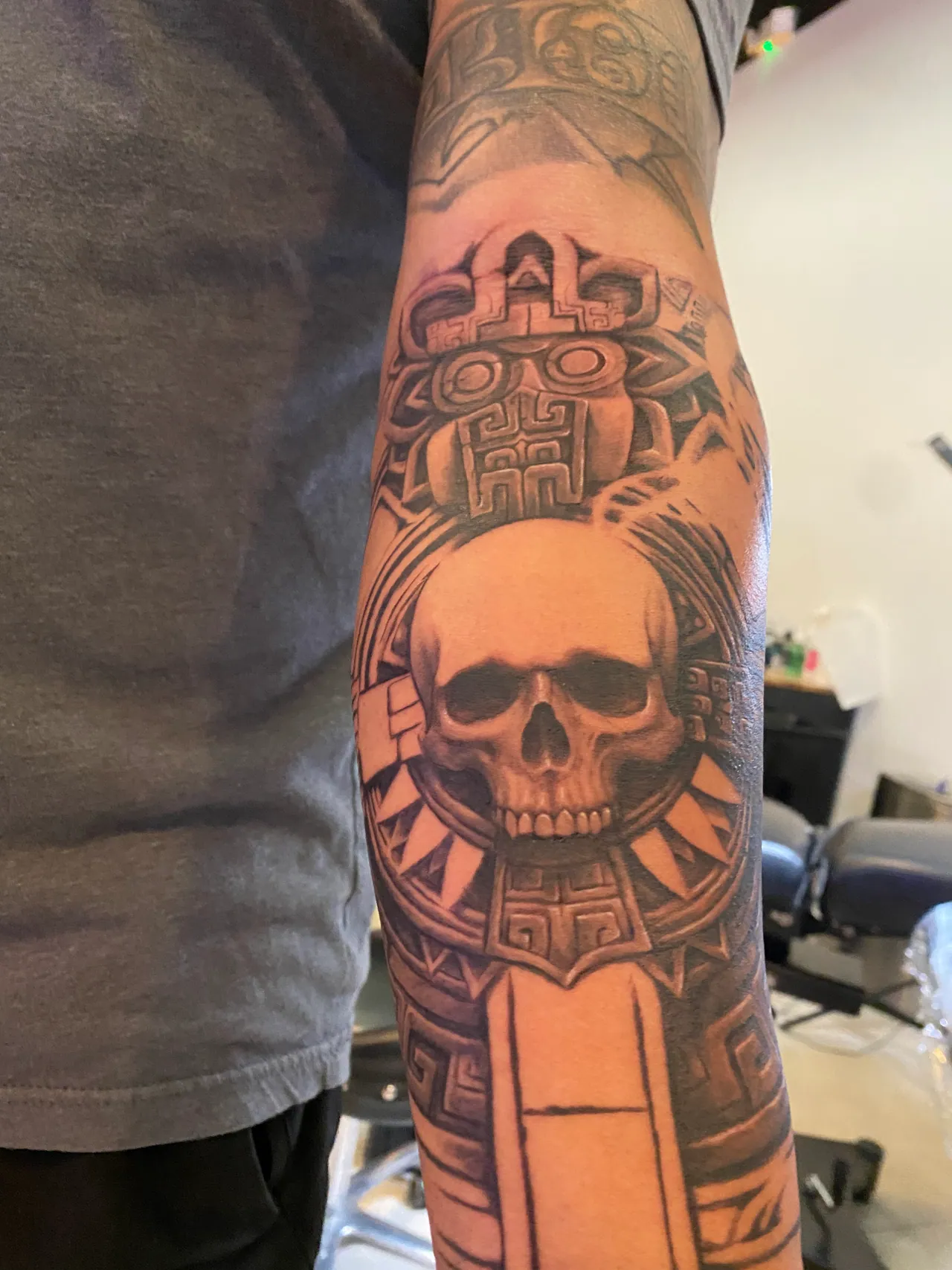 Black & Grey Realism tattoo by Pierre