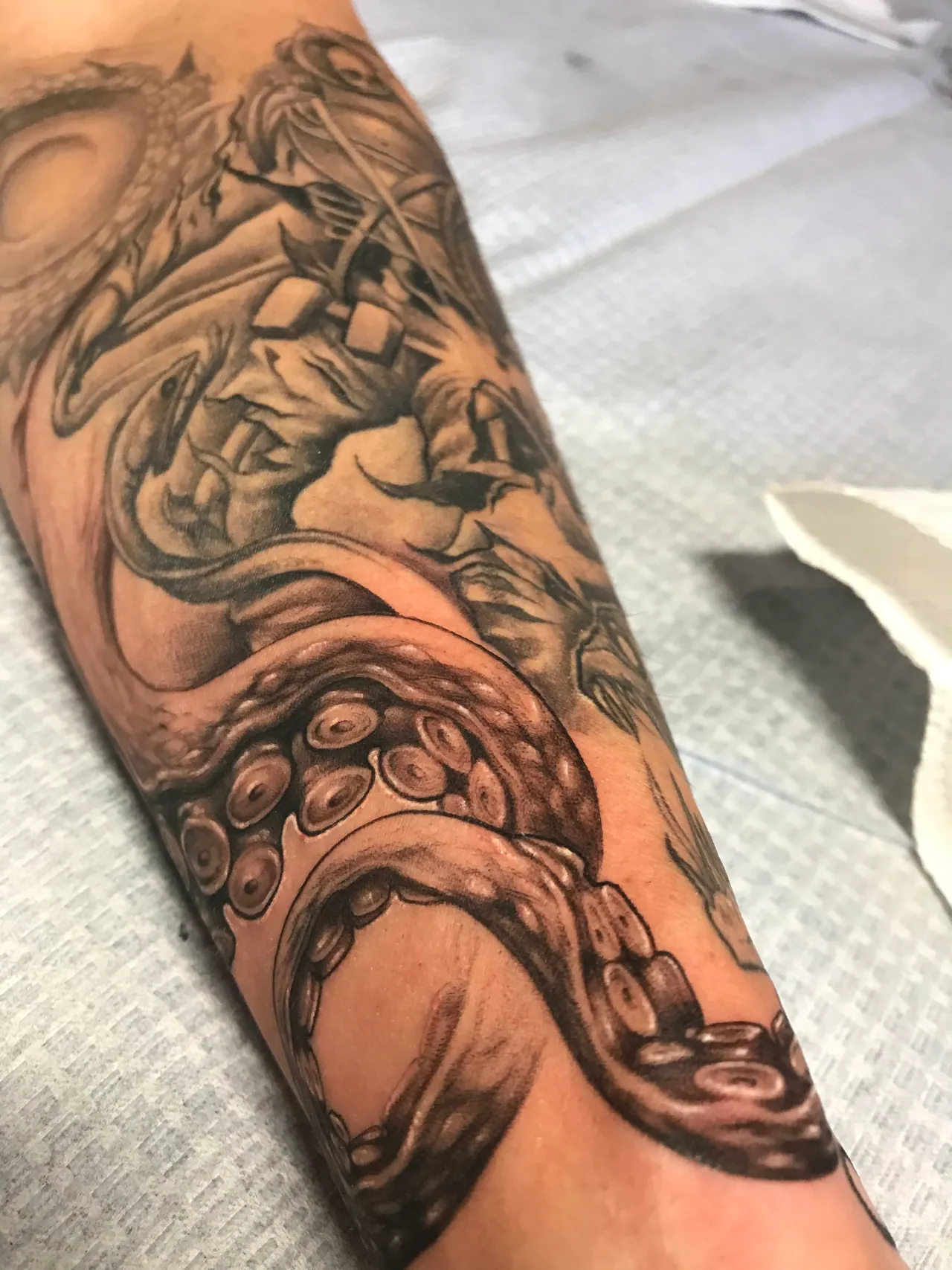 Black & Grey Realism tattoo by Pierre