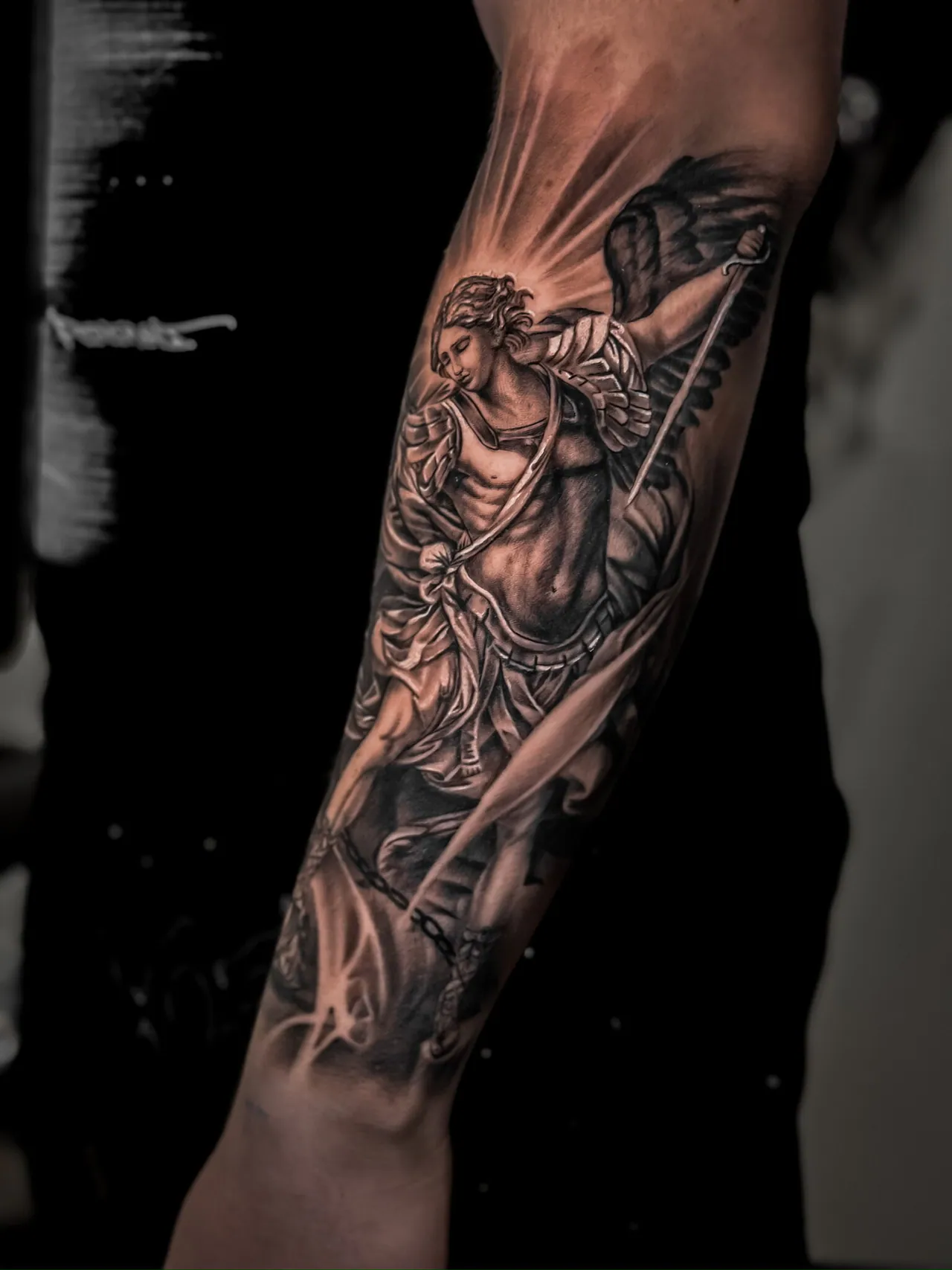 Black & Grey Realism tattoo by Sirko