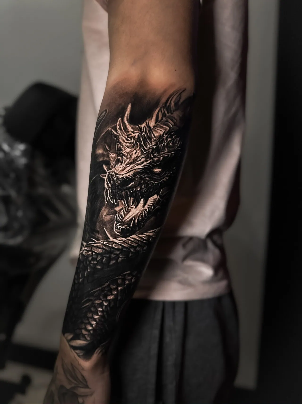 Black & Grey Realism tattoo by Sirko