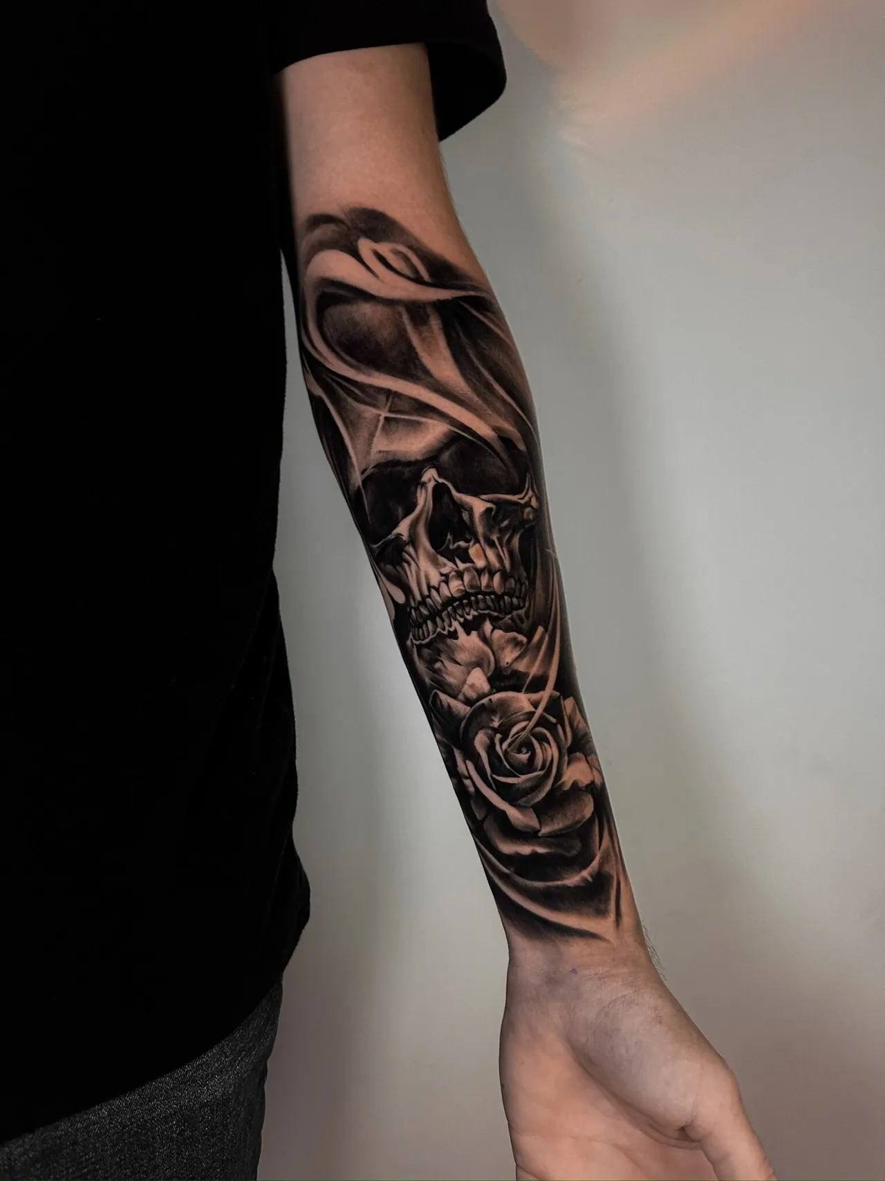 Black & Grey Realism tattoo by Sirko