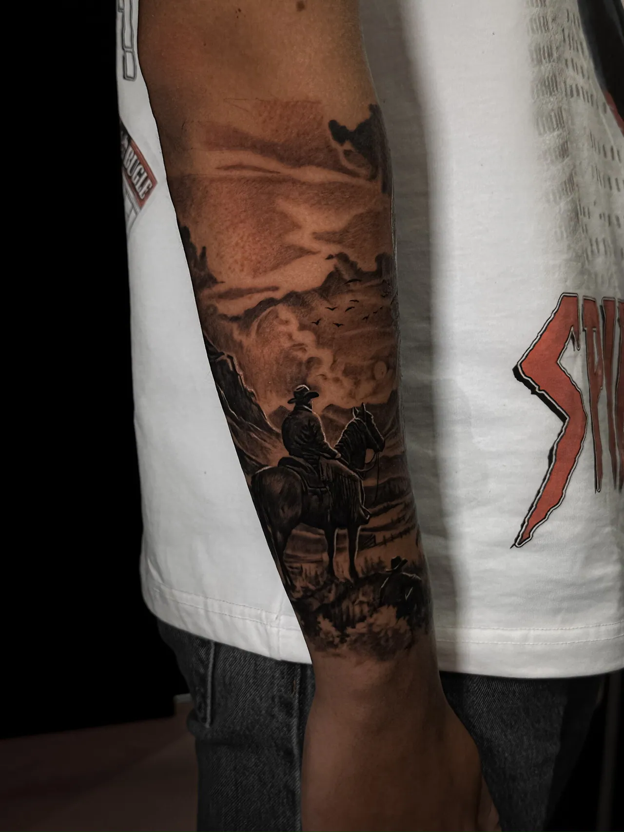 Black & Grey Realism tattoo by Sirko