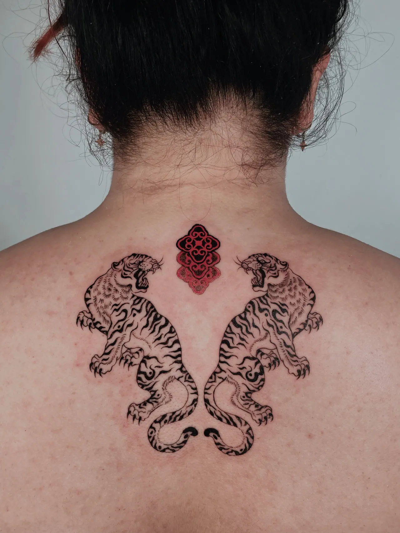 Korean tattoo by Veegee