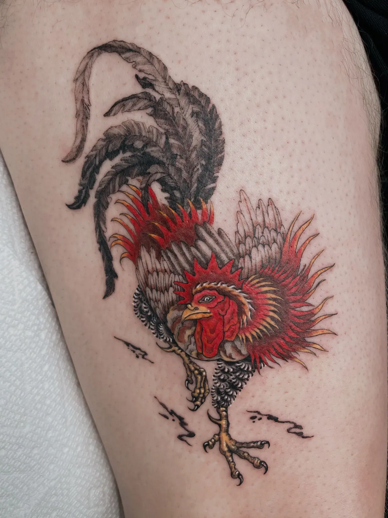 Korean tattoo by Veegee