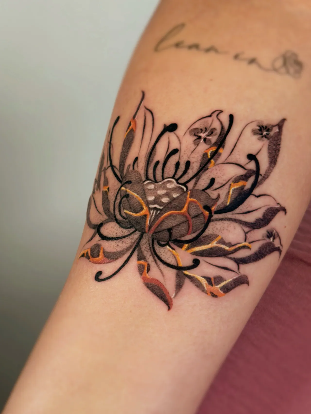 Color tattoo by Veegee