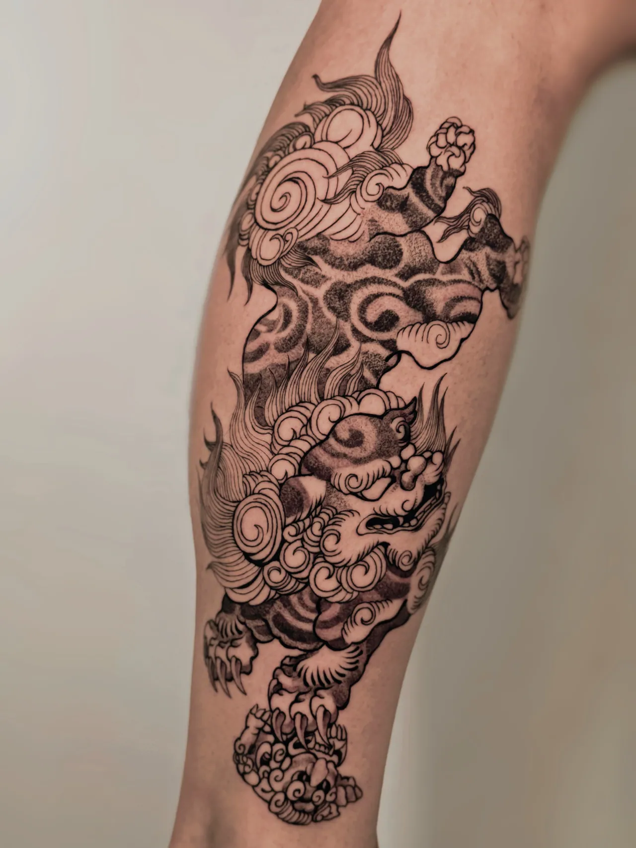Korean tattoo by Veegee