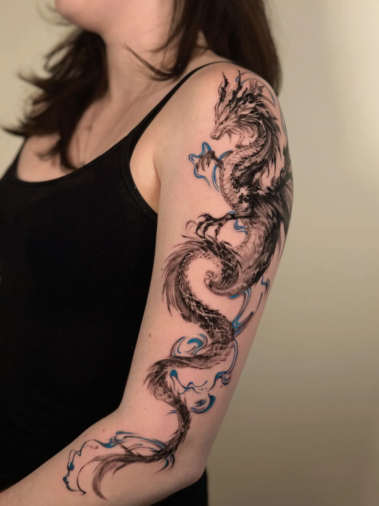 Korean tattoo by Veegee
