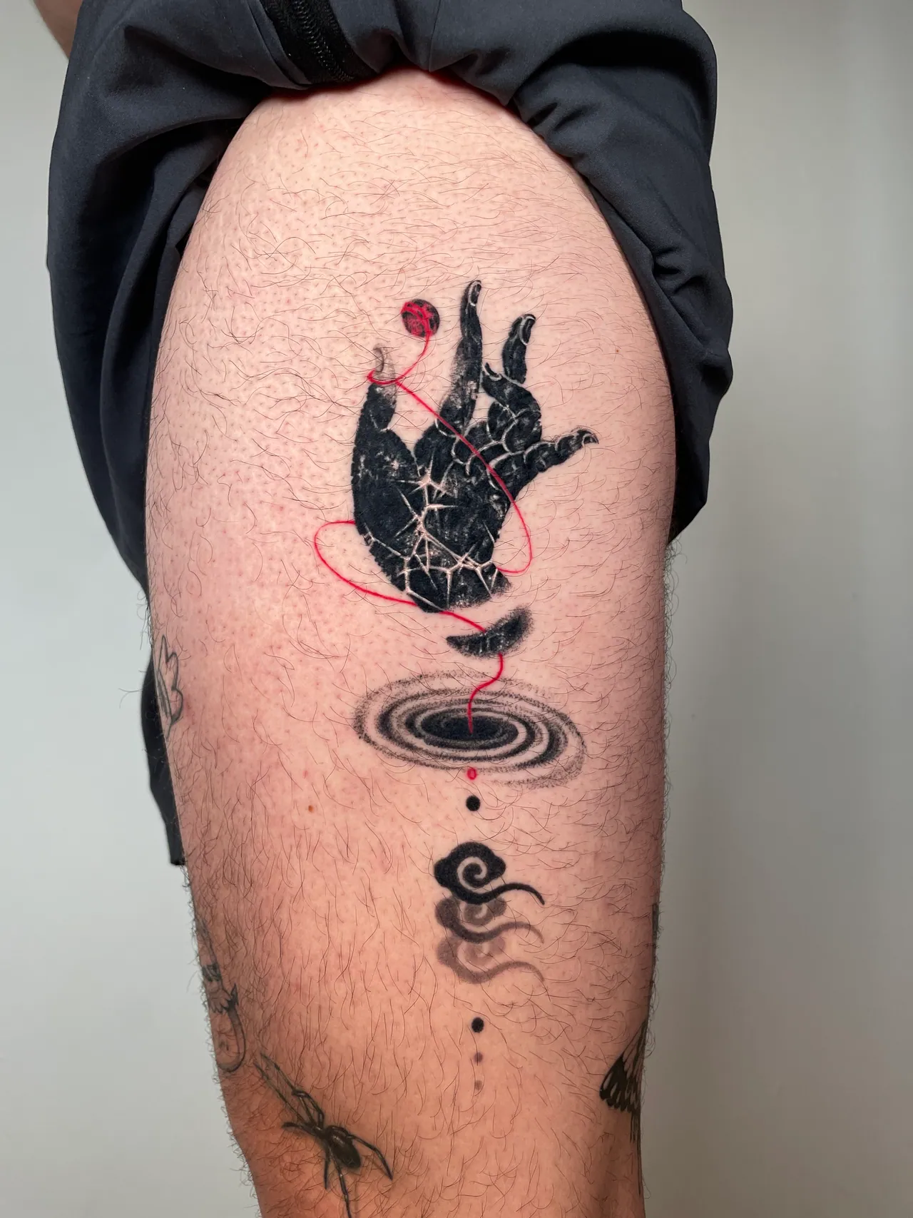 Blackwork tattoo by Veegee