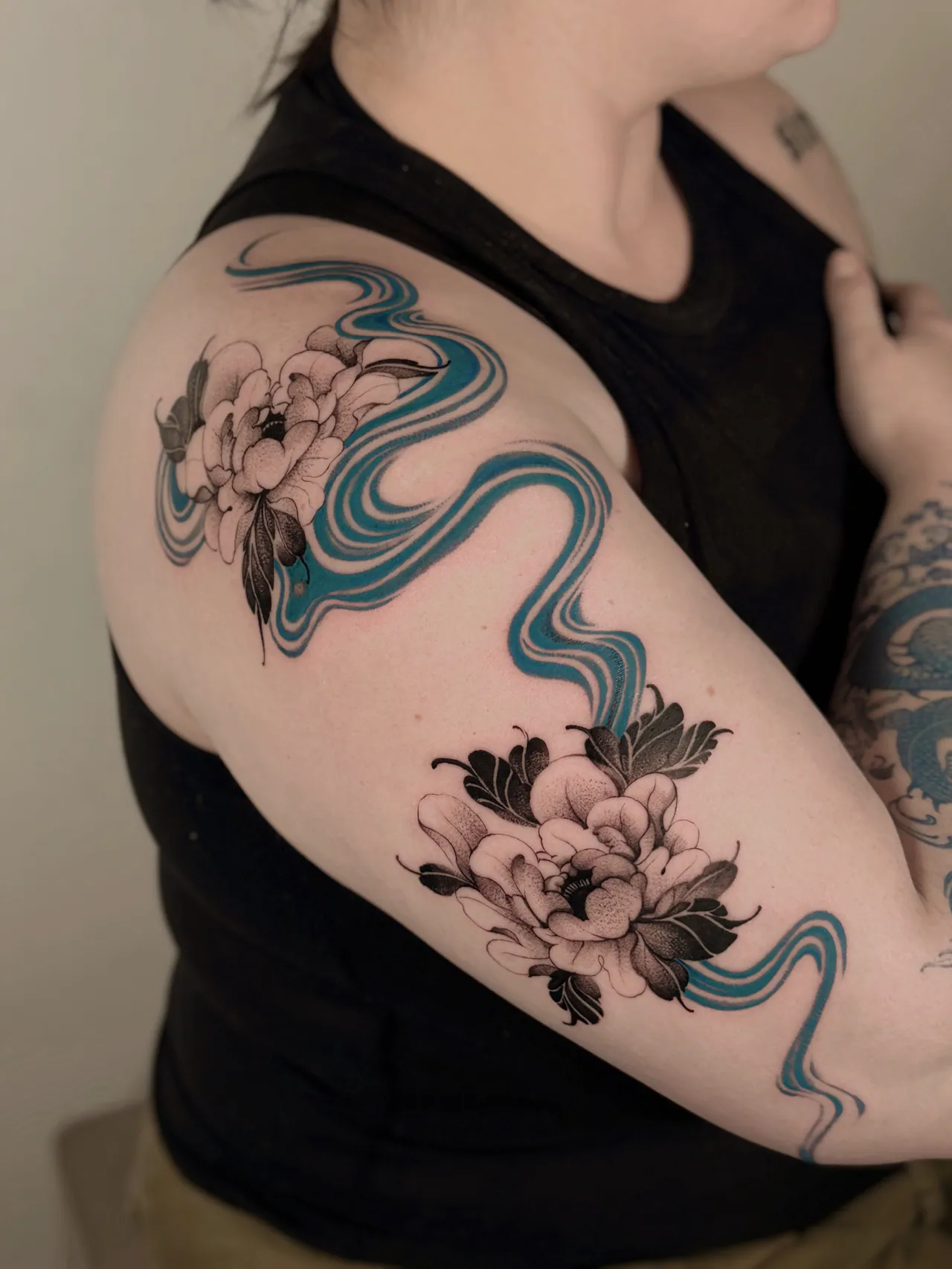 Korean tattoo by Veegee
