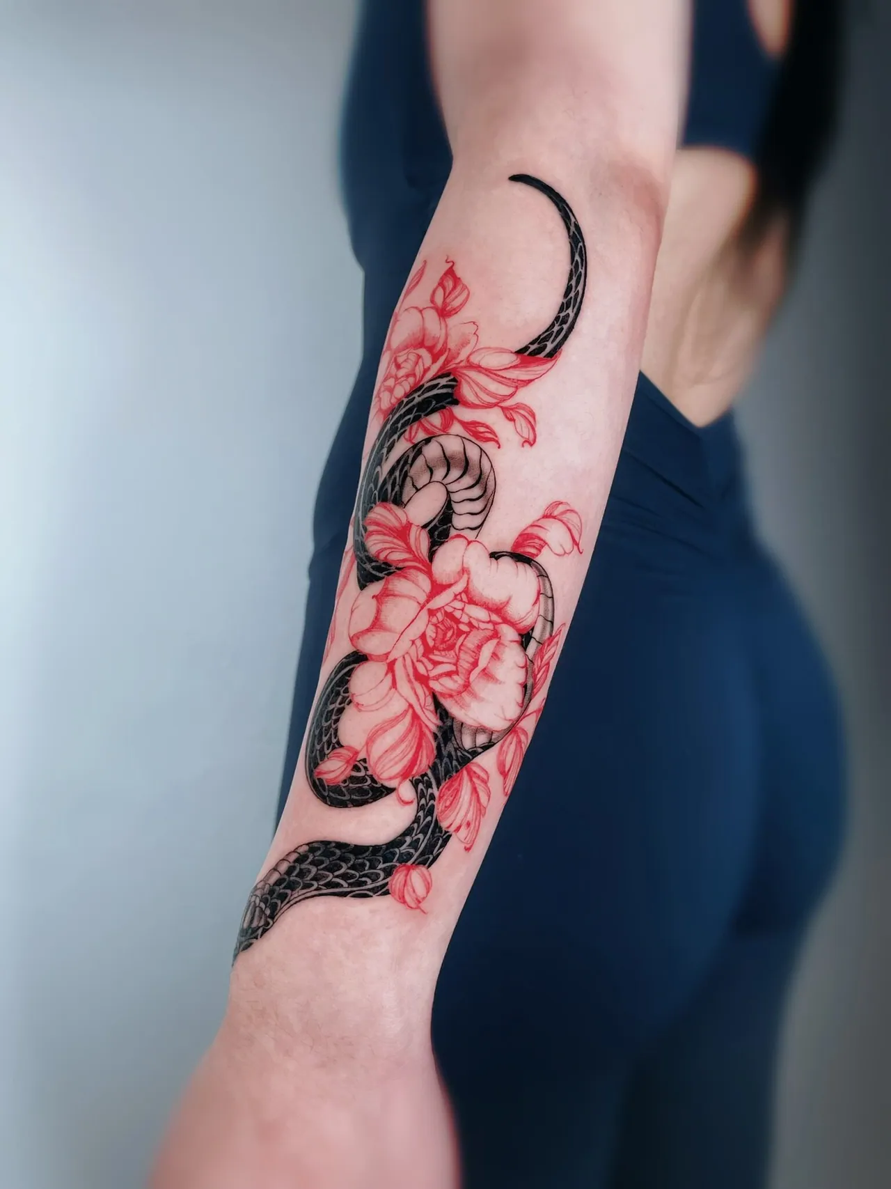 Fine Line tattoo by Veegee
