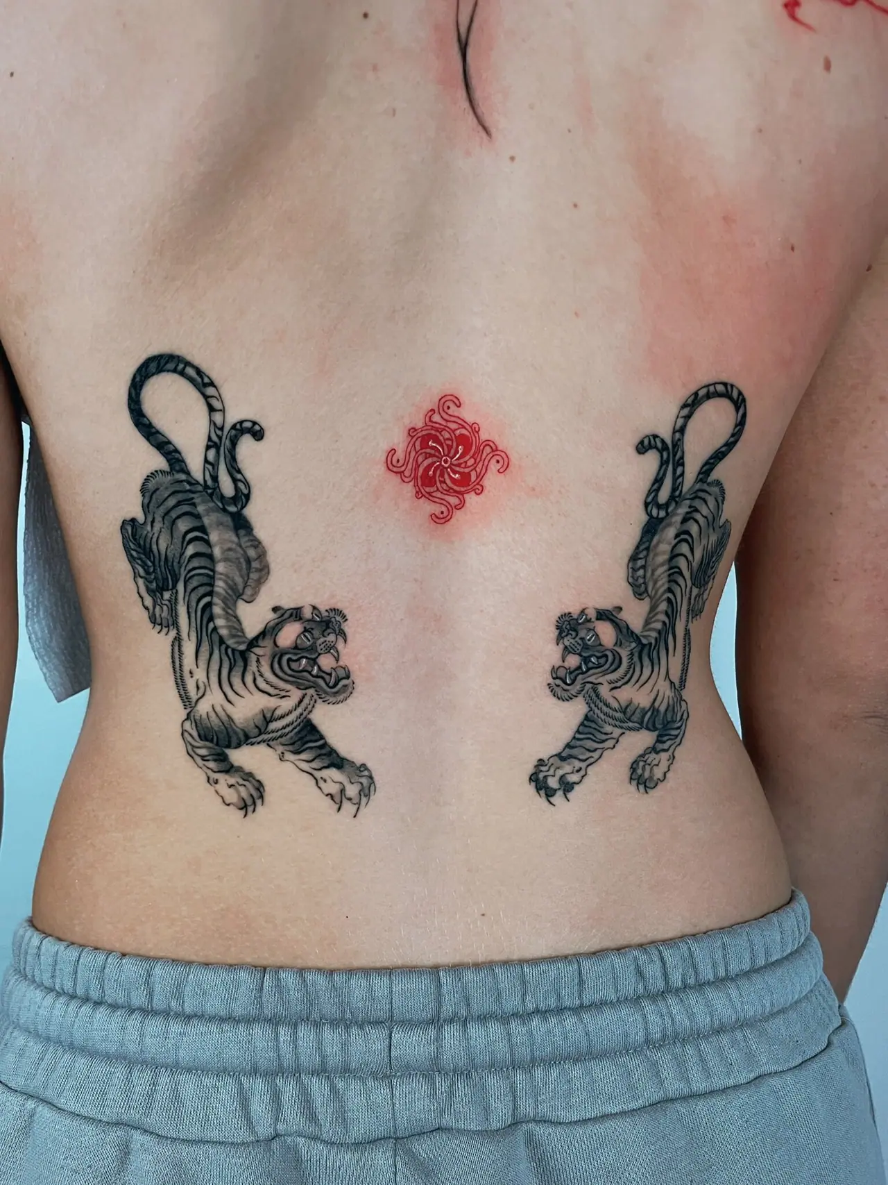 Korean tattoo by Veegee